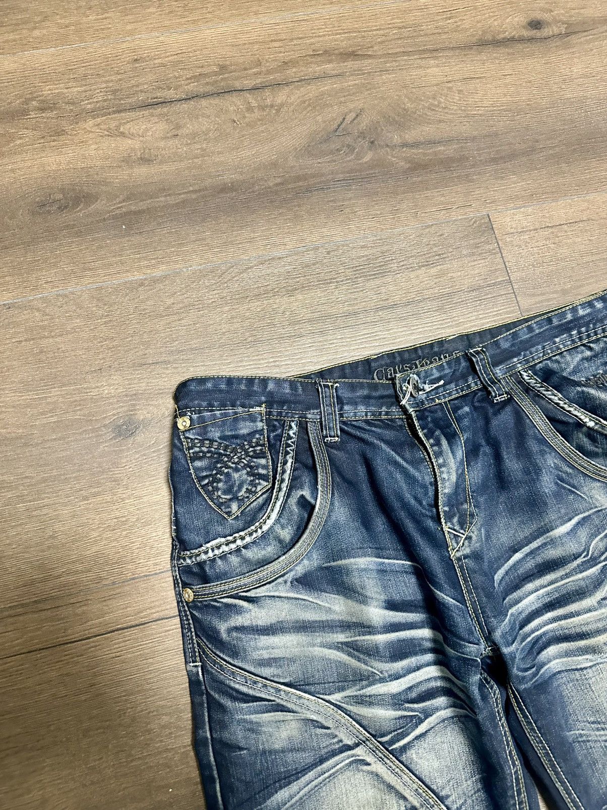Hysteric Glamour Vintage If Six Was Nine Style Distressed Y2K Jeans Japan Size US 34 / EU 50 - 5 Thumbnail