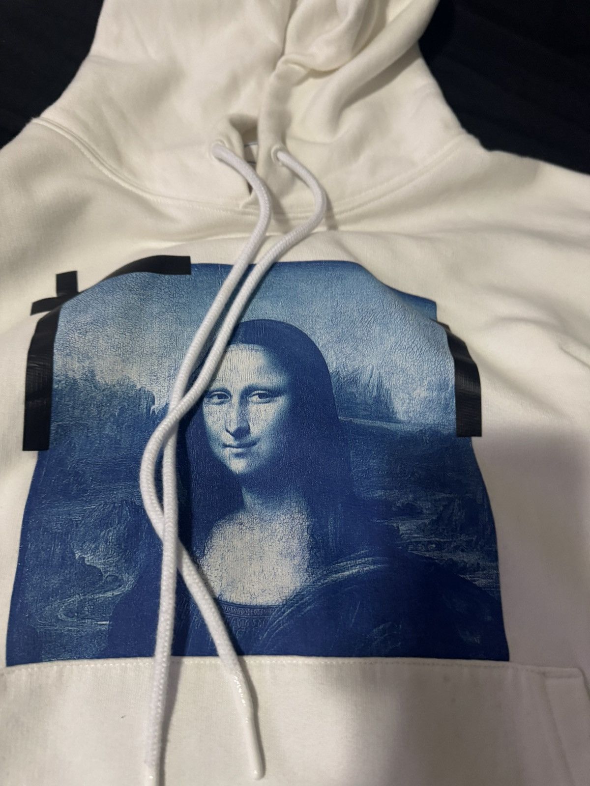 Off-White Off White Hoodie White & Blue Size US S / EU 44-46 / 1 - 2 Thumbnail