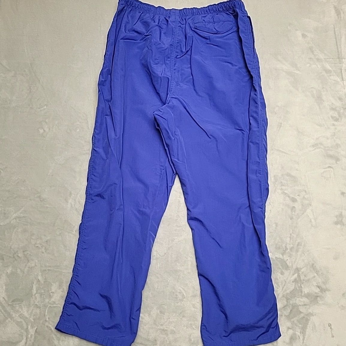 Lands' End VINTAGE Lands' End Track Pants Womens 20 Blue Windbreaker Jogger Pants Wind Resistant Nylon USA Y2K Mens Womens Size 42" / US 20 - 6 Thumbnail