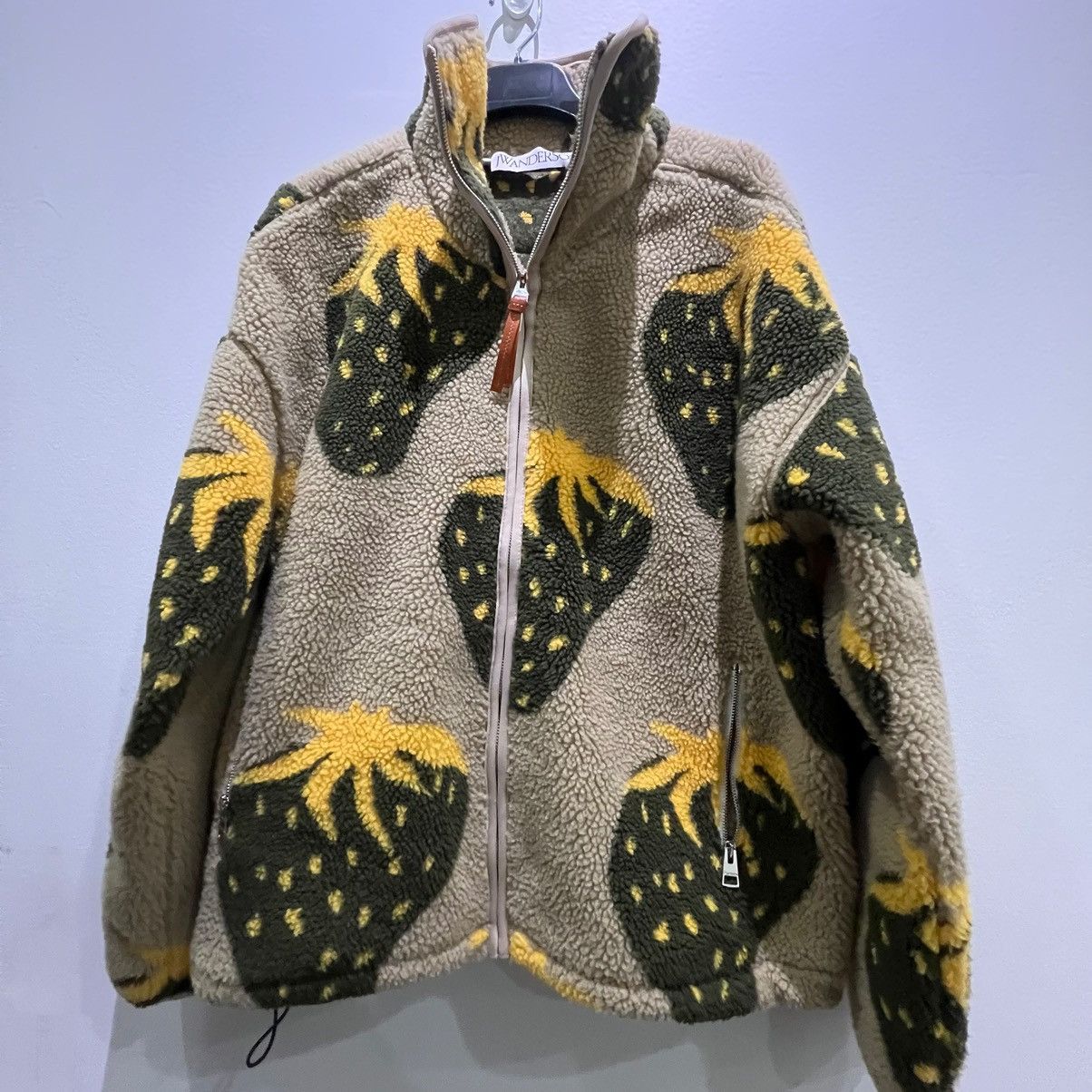 JW Anderson Strawberry Fleece Jacket Size L / US 10 / IT 46 - 5 Thumbnail