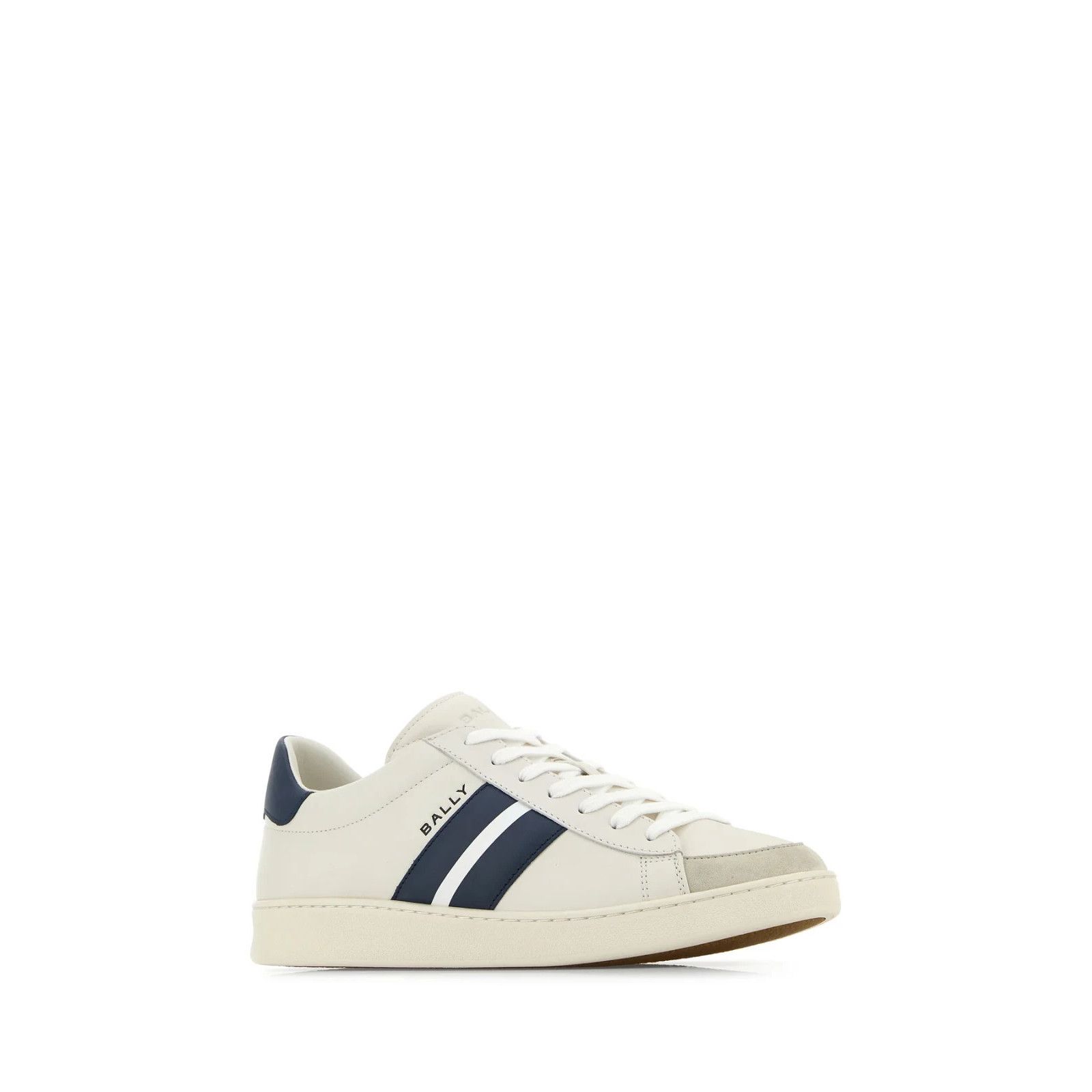 Bally BALLY Thiago White Leather Sneakers New & Authentic (Men's s Size US 7 / EU 40 - 2 Thumbnail
