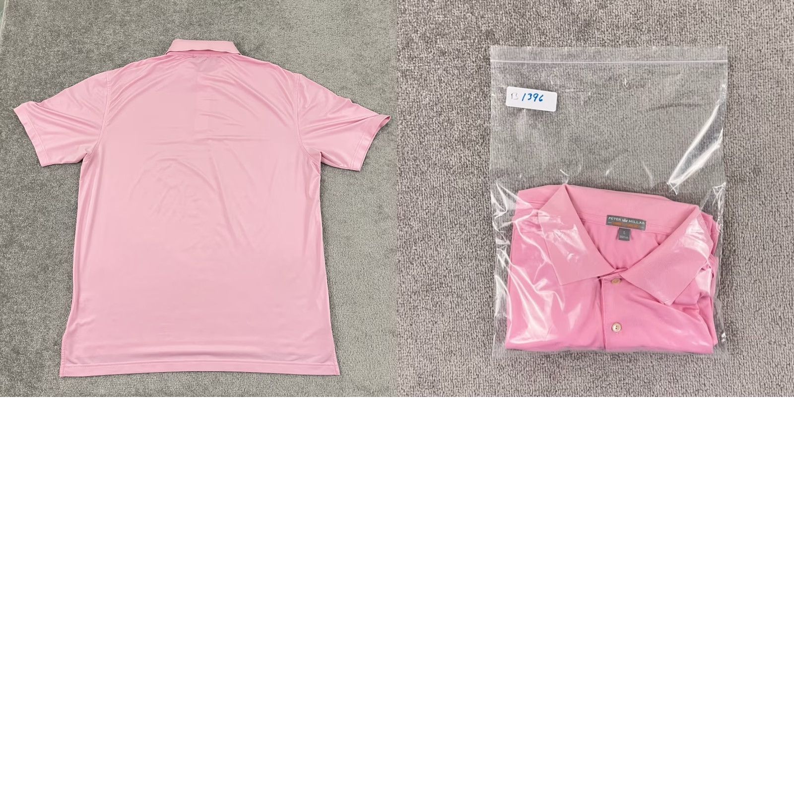 Peter Millar Peter Millar Summer Comfort Polo Shirt Men Large (Fits XL) Pink Performance Golf Shirt Size US L / EU 52-54 / 3 - 8 Thumbnail