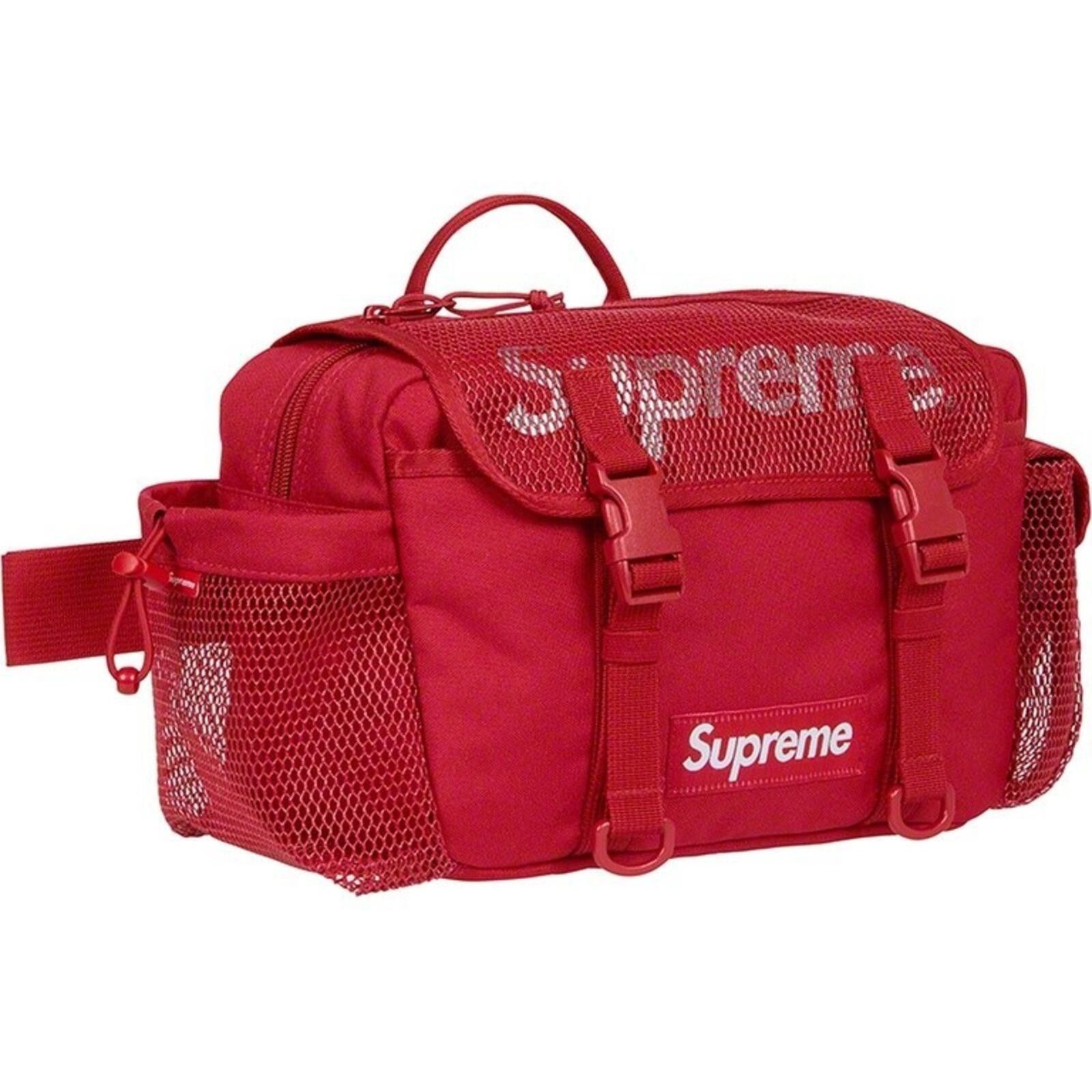Supreme 🎱🎱 NWT Supreme SS18 black fanny pack cross-body waistbag