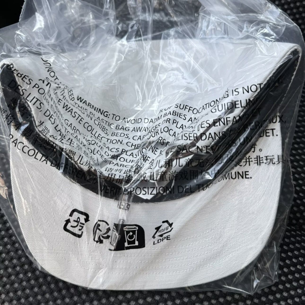 Maison Margiela × Supreme Supreme X Maison Margiela MM6 Painted Camp Cap White Size ONE SIZE - 4 Thumbnail
