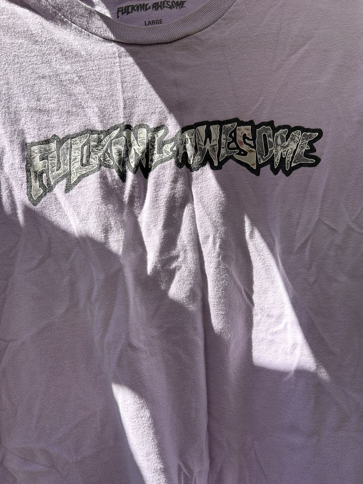 Fucking Awesome Fucking Awesome FA Pink Logo Tee Size US L / EU 52-54 / 3 - 2 Thumbnail