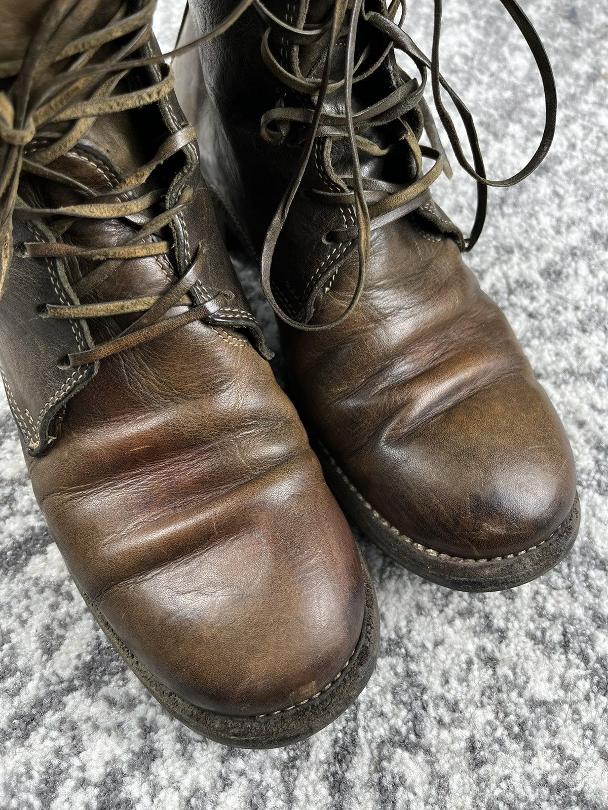 Guidi Guidi 795Z Brown Leather Boots Size US 6 / IT 36 - 4 Thumbnail