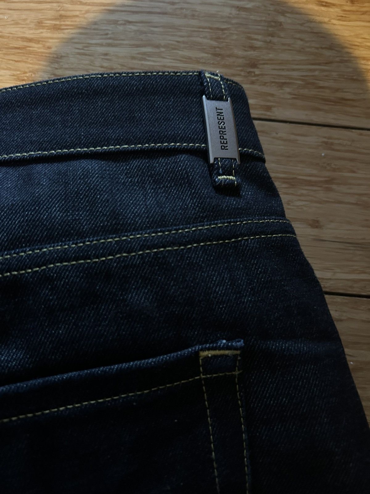 Represent Clo. Represent clo Baggy Raw Denim FW22 Size US 33 - 5 Thumbnail