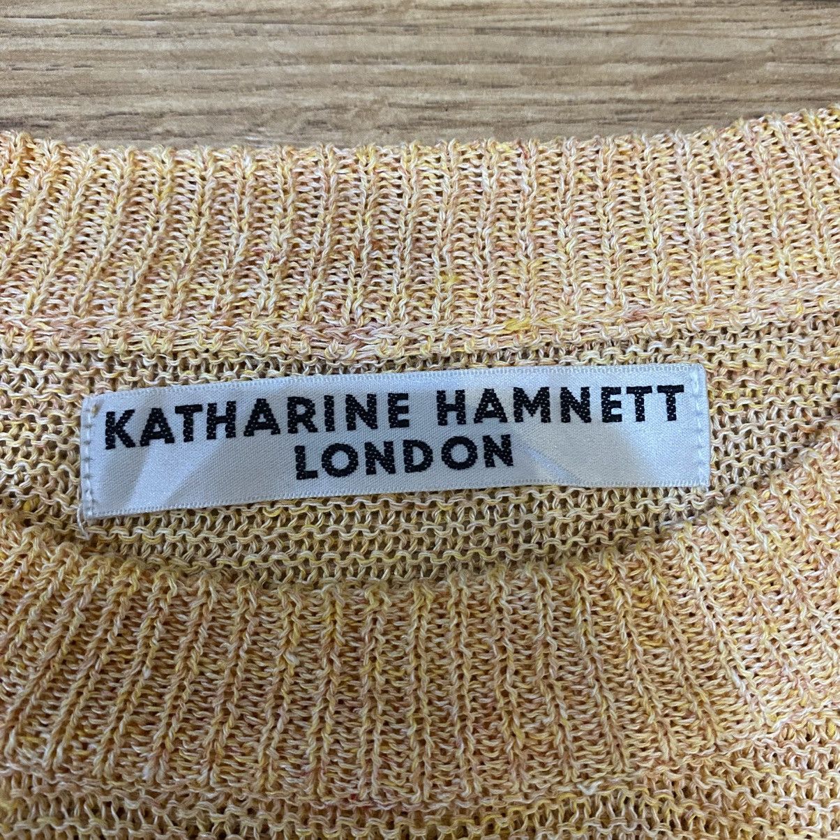 Katharine Hamnett London 2000s Khatharine hammnett - Knit Lusi Tee Size S / US 4 / IT 40 - 10 Thumbnail