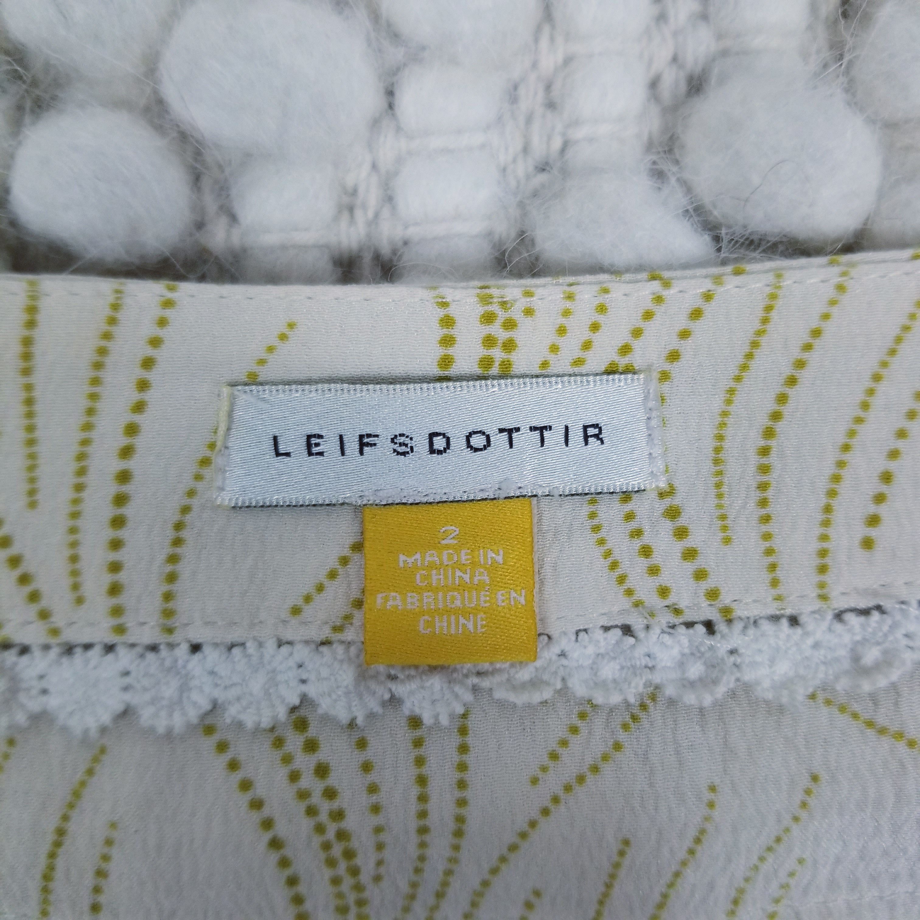 Anthropologie Leifsdottir Silk Blouse Size XS / US 0-2 / IT 36-38 - 7 Thumbnail
