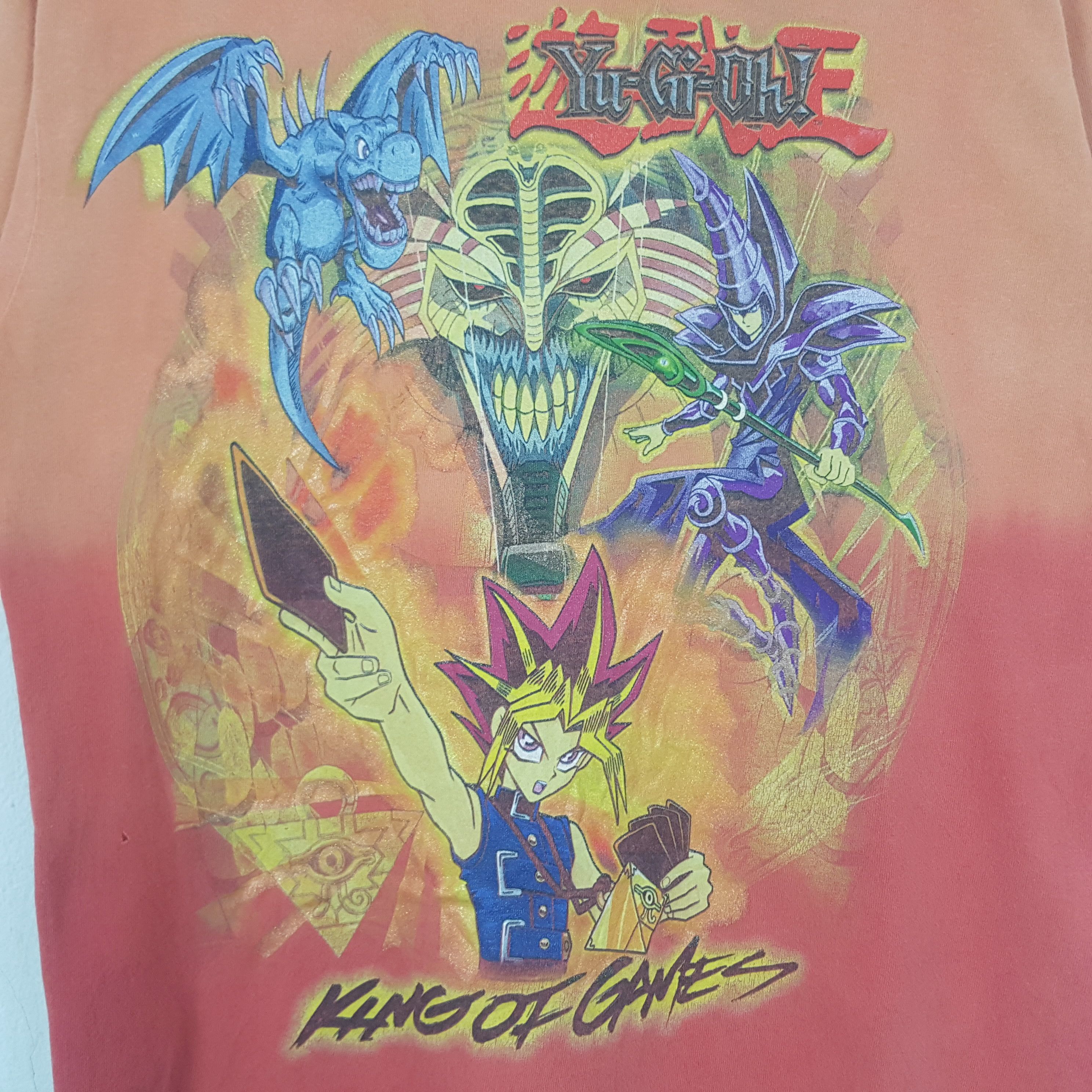 Anime Vintage Yu-Gu-Oh King Of Games Japan Anime Tshirt RR1 Size US M / EU 48-50 / 2 - 2 Thumbnail