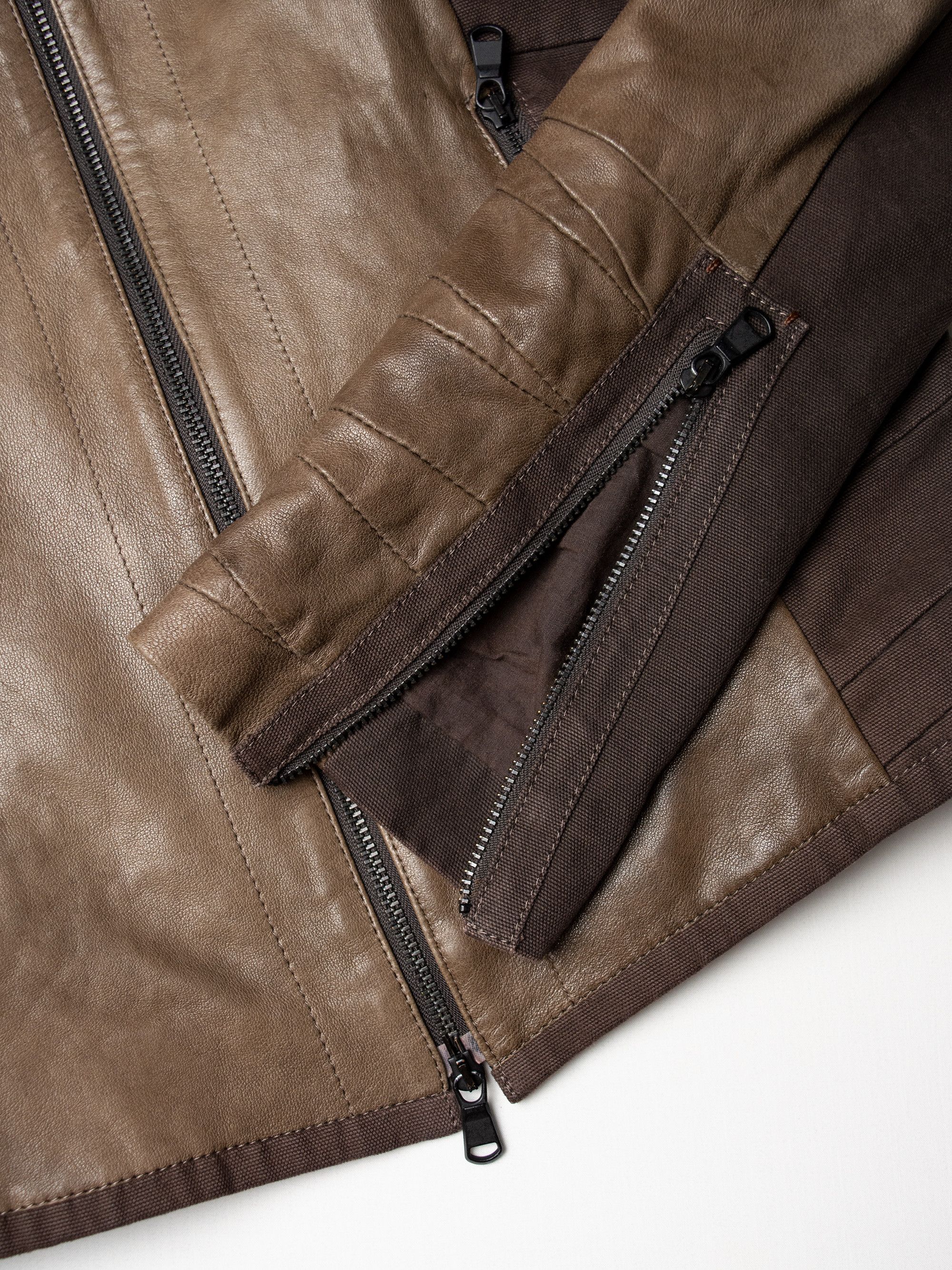Other V.SP.... - women's moto leather jacket Size S / US 4 / IT 40 - 5 Thumbnail