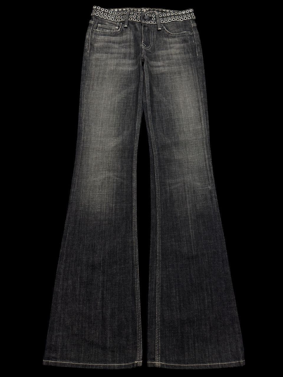 7 For All Mankind FLARED BELL BOTTOM 7 For All Mankind Sand Washed Insane Size US 26 / EU 42 - 1 Thumbnail