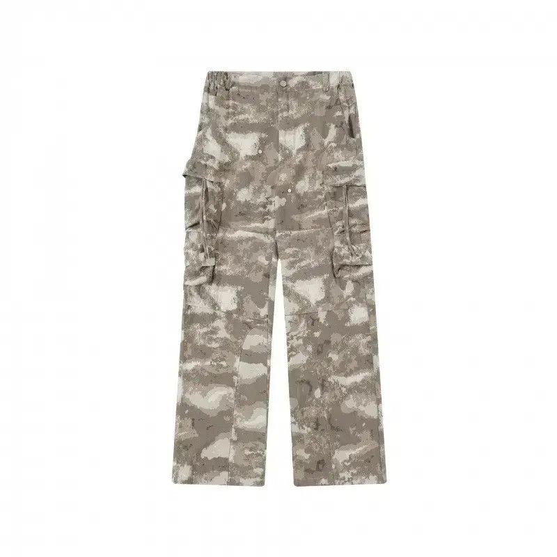 Japanese Brand Retro loose wide leg camouflage jeans Size US 32 / EU 48 - 3 Thumbnail