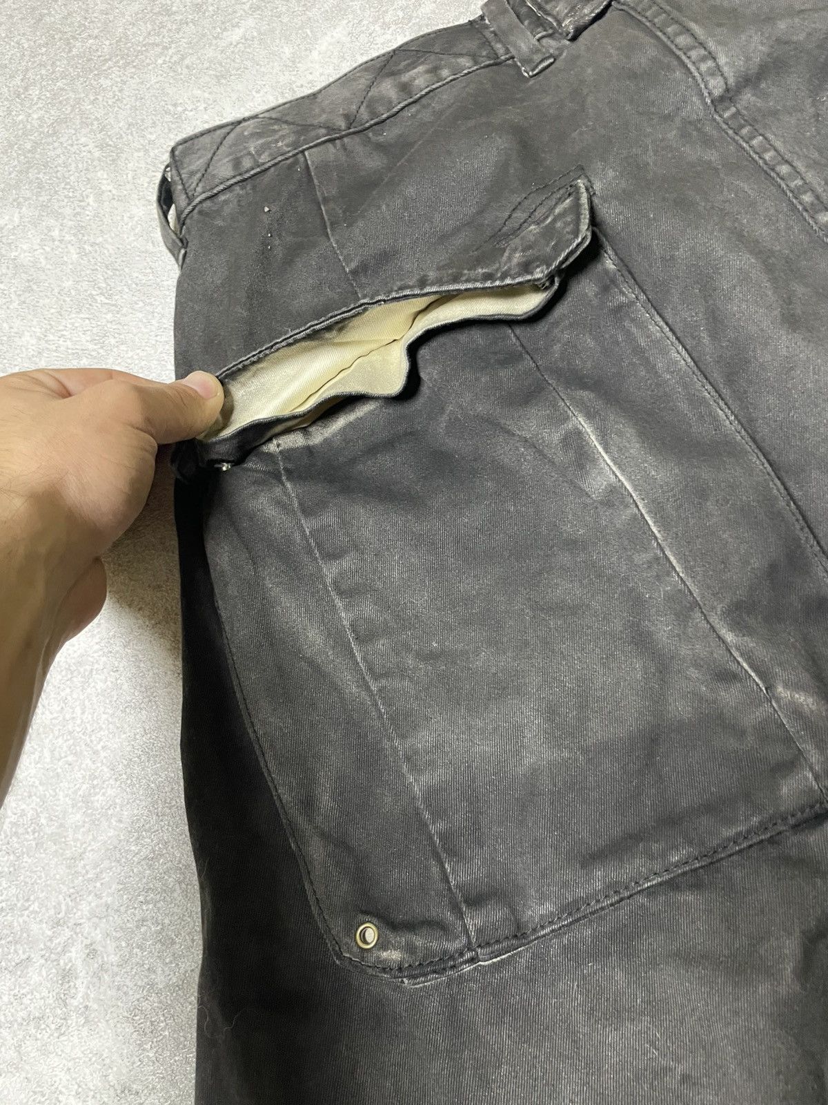 Allsaints Skull Allsaints Rick Owens Style Drop Crotch Jeans Size US 32 / EU 48 - 22 Thumbnail