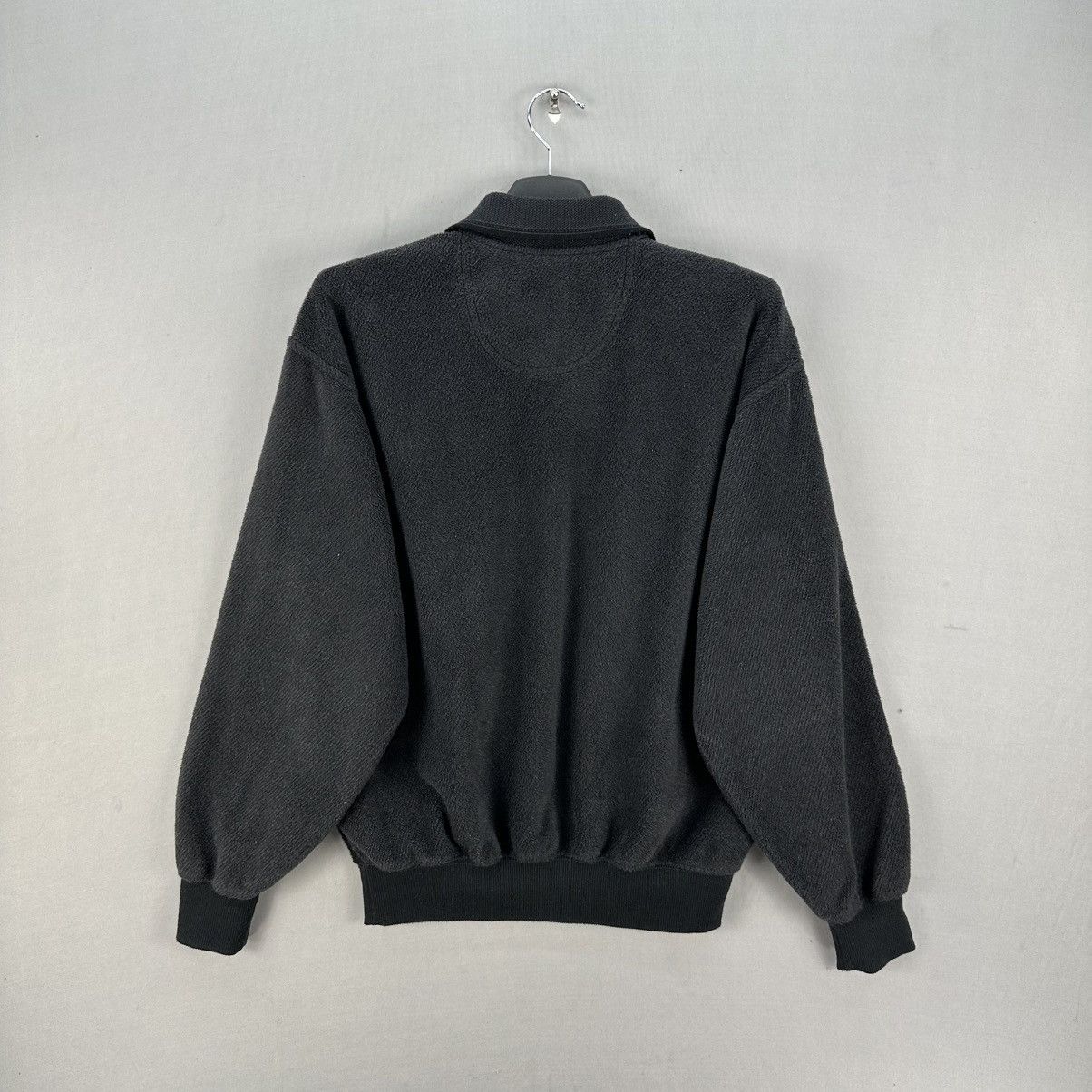 Japanese Brand Vintage Polo Shirt Striped Fleece Single Pocket by Zealzip Size US M / EU 48-50 / 2 - 4 Thumbnail