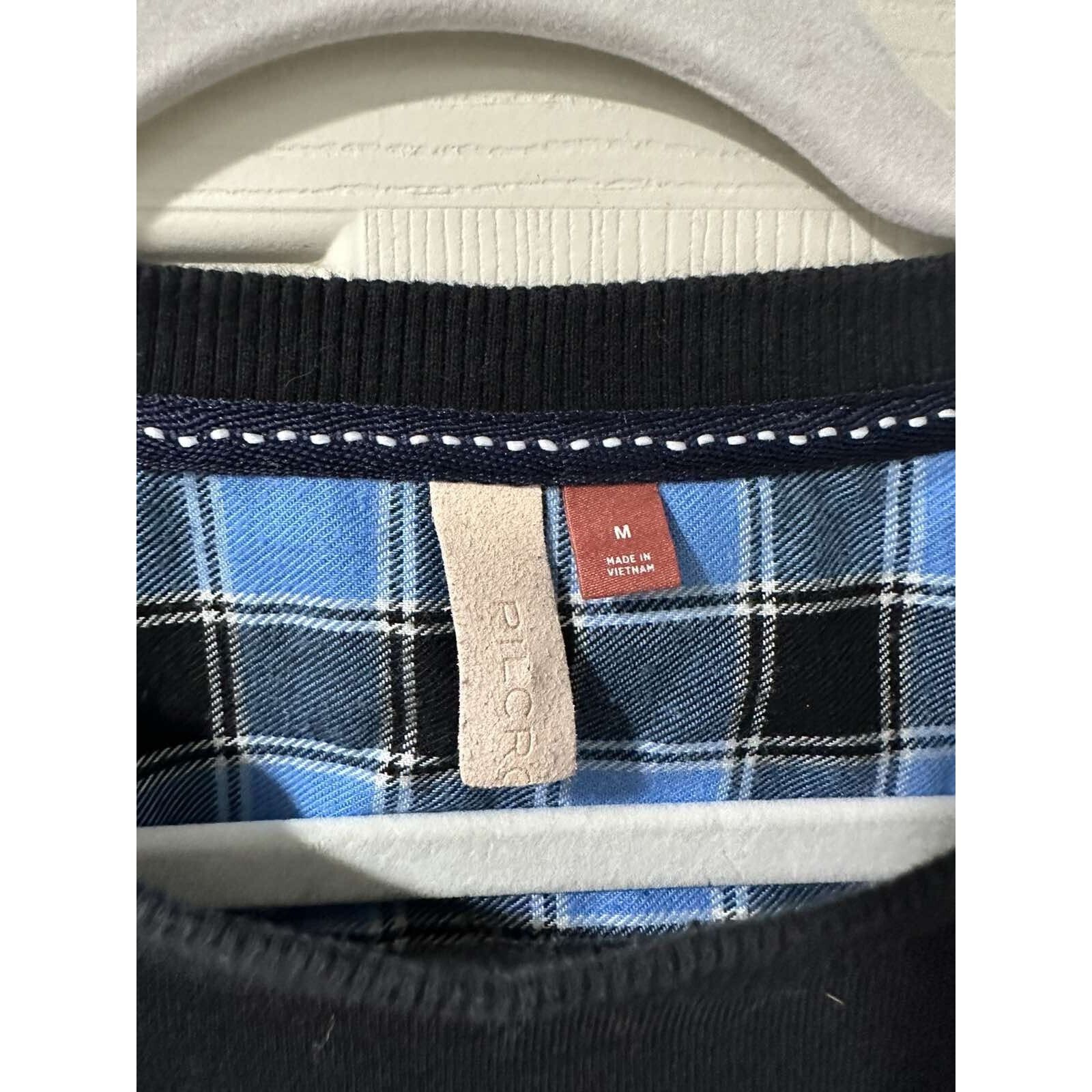 & Other Stories Anthropologie Pilcro Black/Blue Sweatshirt Size M A003304 Size M / US 6-8 / IT 42-44 - 6 Thumbnail