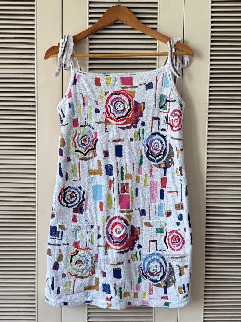 Chanel Chanel 2019 Spring and Summer Beach Series Suspender Skirt Size XS / US 0-2 / IT 36-38 - 1 Thumbnail