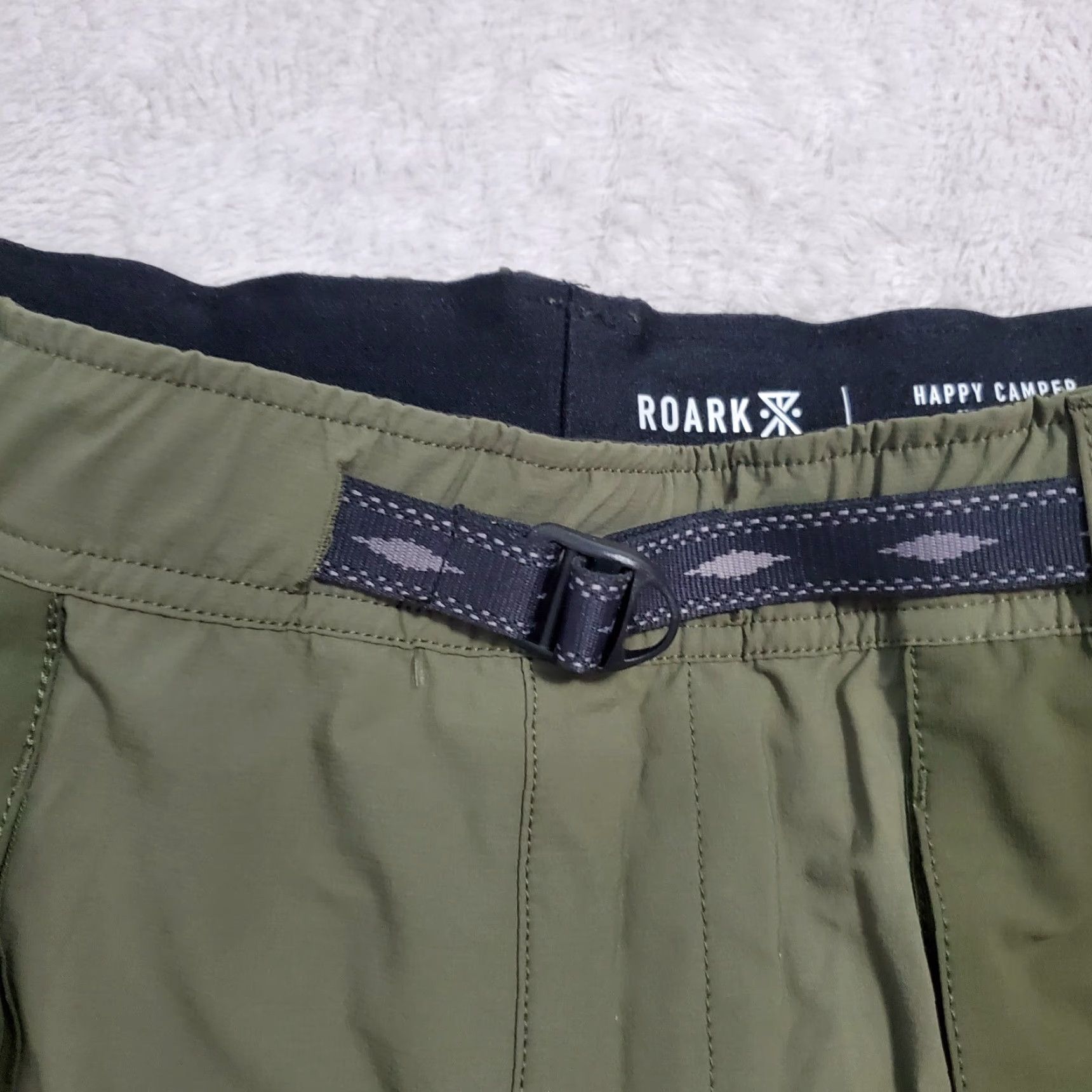 Roark Roark Happy Camper Shorts Men XXL Military Green 16” Outseam Outdoor Versatile Size US 39 - 5 Thumbnail