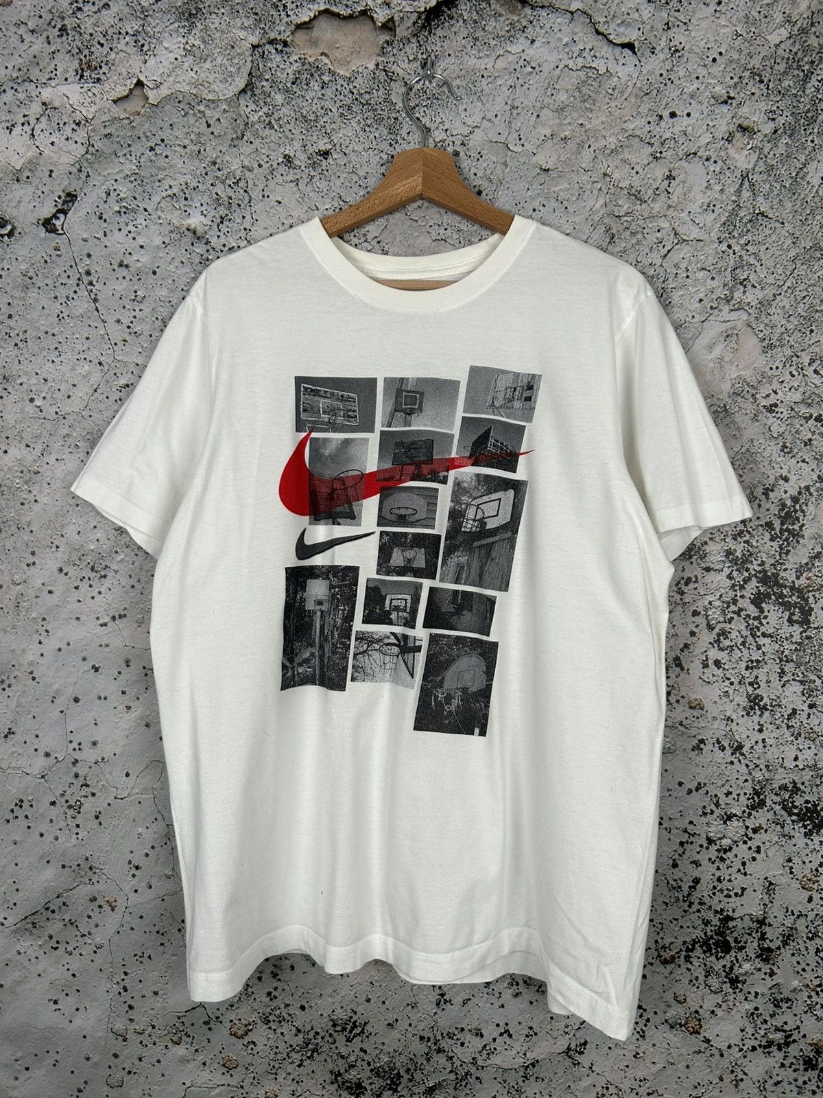 Nike Nike Basketball NBA Graphic Tee Streetwear Sport Vintage Size US L / EU 52-54 / 3 - 1 Thumbnail