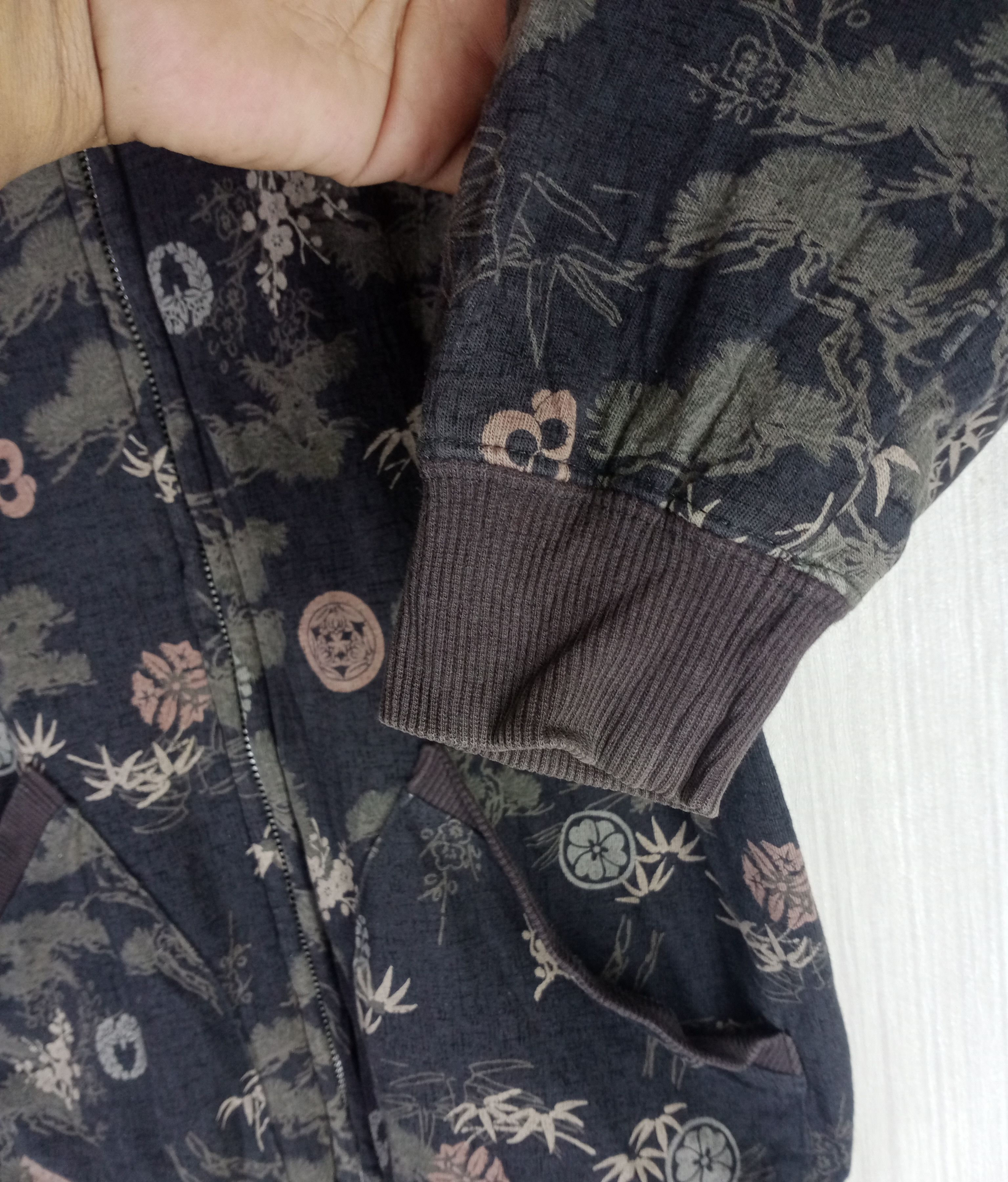 Dry Bones Rare Dry Bones Full print Zip Up Hoodie Size US M / EU 48-50 / 2 - 5 Thumbnail