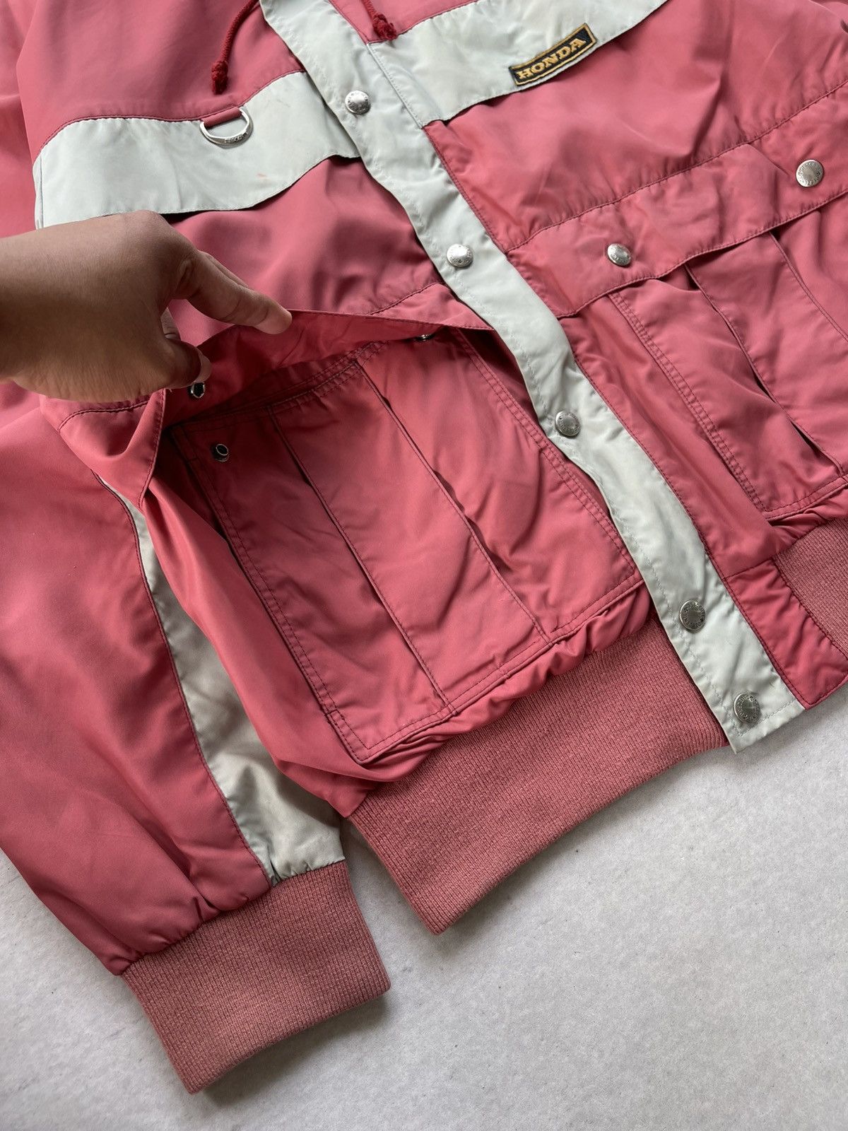 Honda 🔥Vintage Honda Japan High Collar Racing Jacket Size US M / EU 48-50 / 2 - 5 Thumbnail