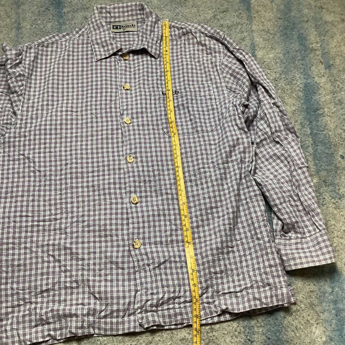 Hook-Ups × Vintage Vintage Bitch Skateboard Plaid Flannel Size US M / EU 48-50 / 2 - 11 Thumbnail