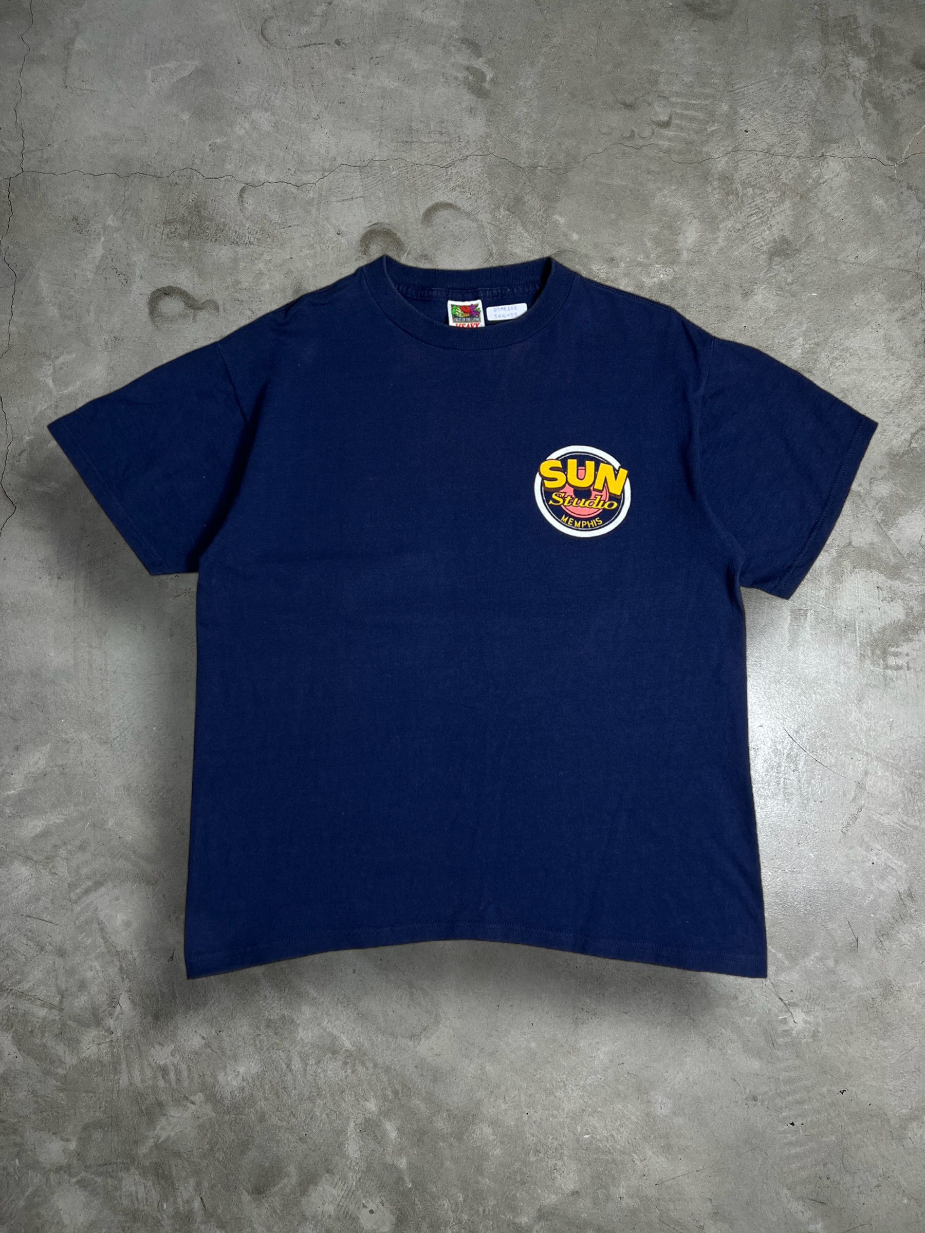 Band Tees Vintage Sun Studio Records Label Promo Tee (M) GTME266 Size US M / EU 48-50 / 2 - 4 Thumbnail
