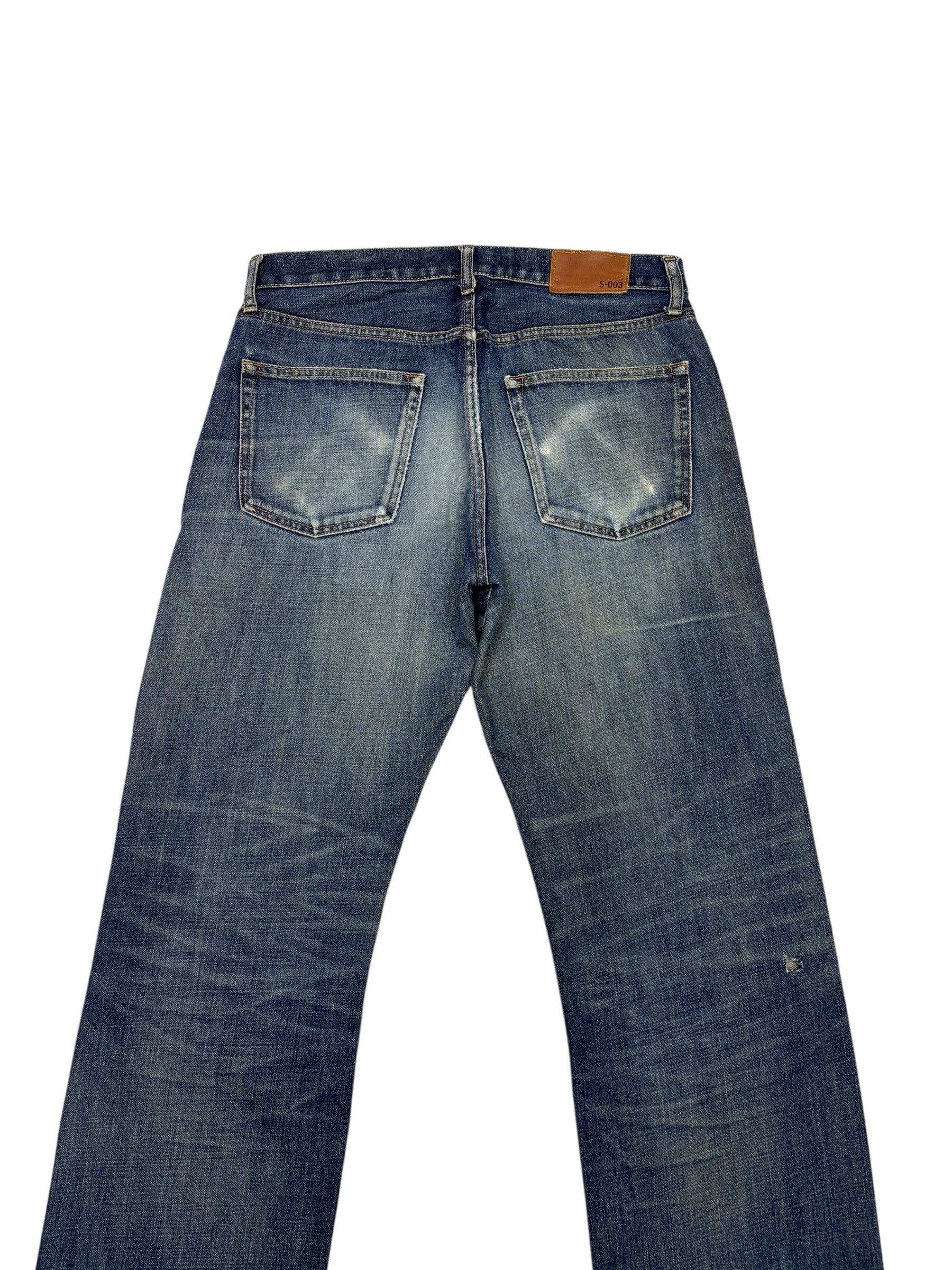 Kapital Vintage S-003 Japan Distressed Denim Uniqlo Jeans Size US 33 - 6 Thumbnail