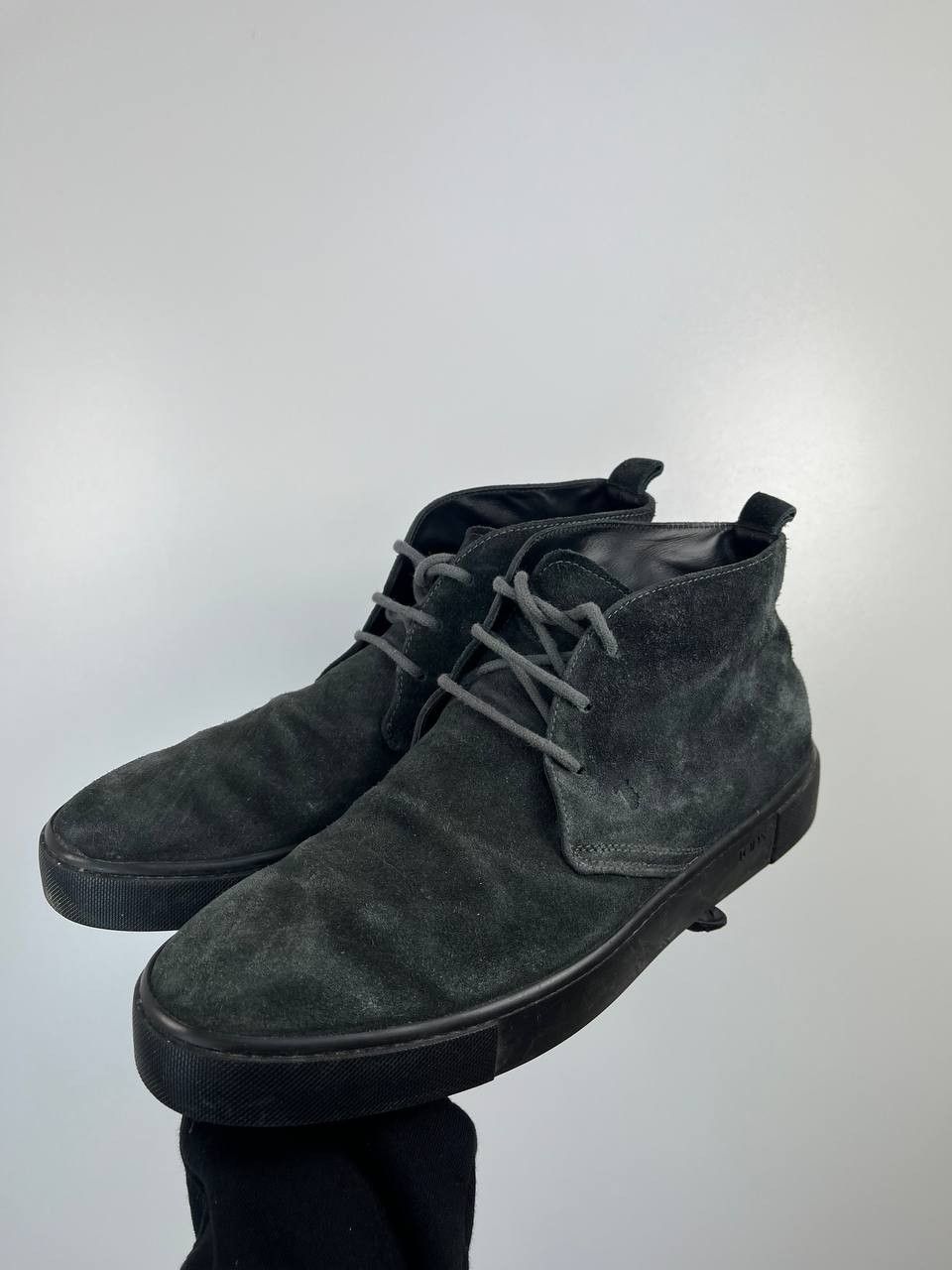 Tod's Tod’s Suede Chukka Boots Dark Grey Mens Size Eu 43 Size US 9.5 / EU 42-43 - 2 Thumbnail