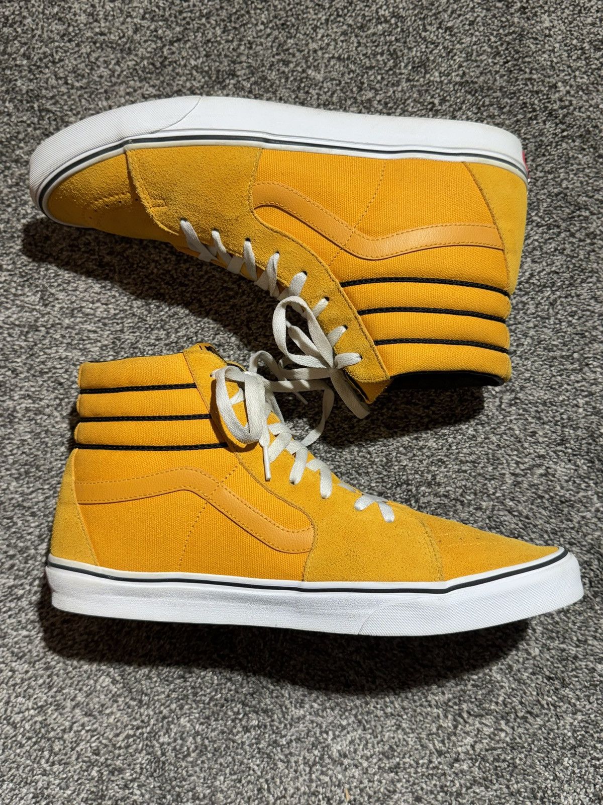 Vans Vans Sk8-Hi Sport Stripes Shoe Cadmium Men’s Size 13 Size US 13 / EU 46 - 10 Thumbnail
