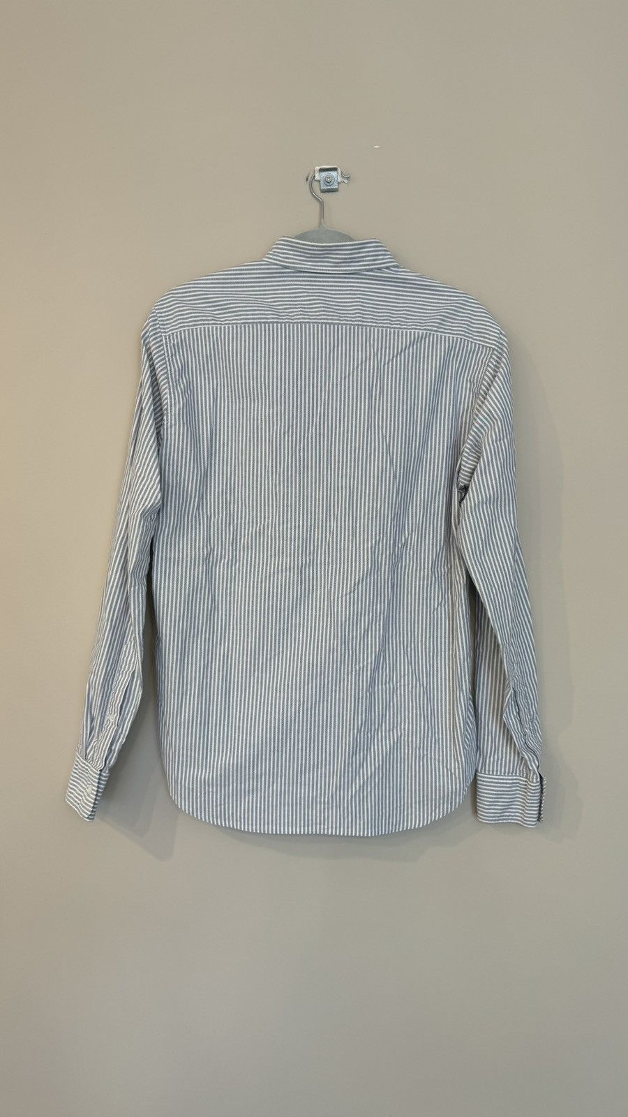 Acne Studios Acne Studios blue stripped shirt Ohio Face AW17 button up Size US S / EU 44-46 / 1 - 7 Thumbnail