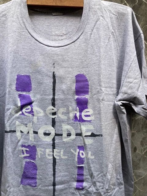 image of Band Tees x Vintage 1993 Depeche Mode I Feel You Vintage T-Shirt in Grey, Men's (Size 2XL)