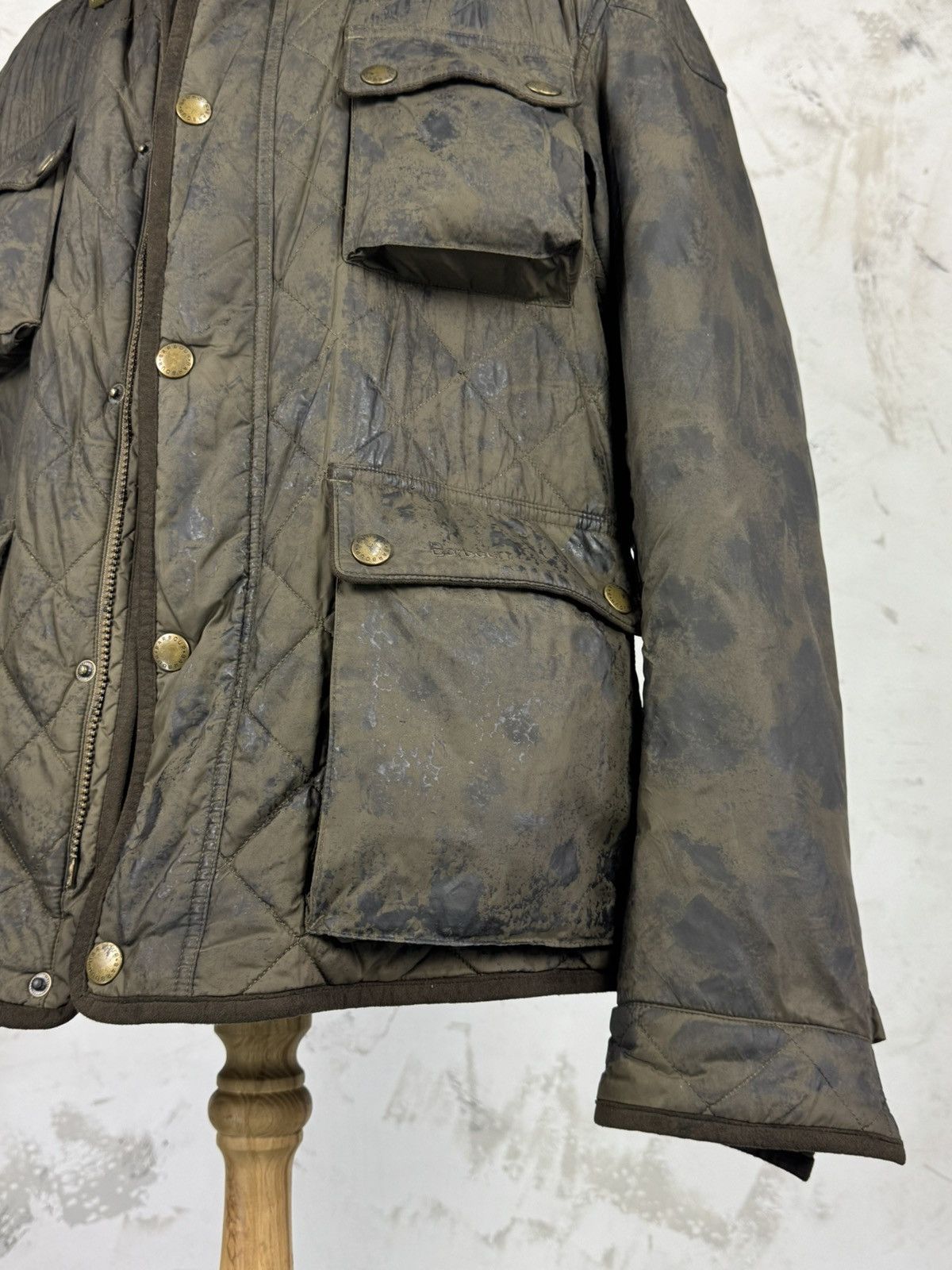 Barbour Custom Barbour Chukka Quilted Jacket Size L Size US L / EU 52-54 / 3 - 5 Thumbnail