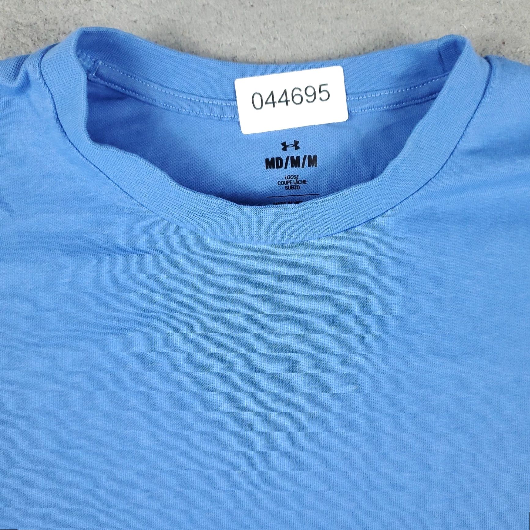 Under Armour Under Armour T Shirt Mens Medium Blue Active Wear Short Sleeve Basic Logo Crew Neck HeatGear Regular Size US M / EU 48-50 / 2 - 2 Thumbnail