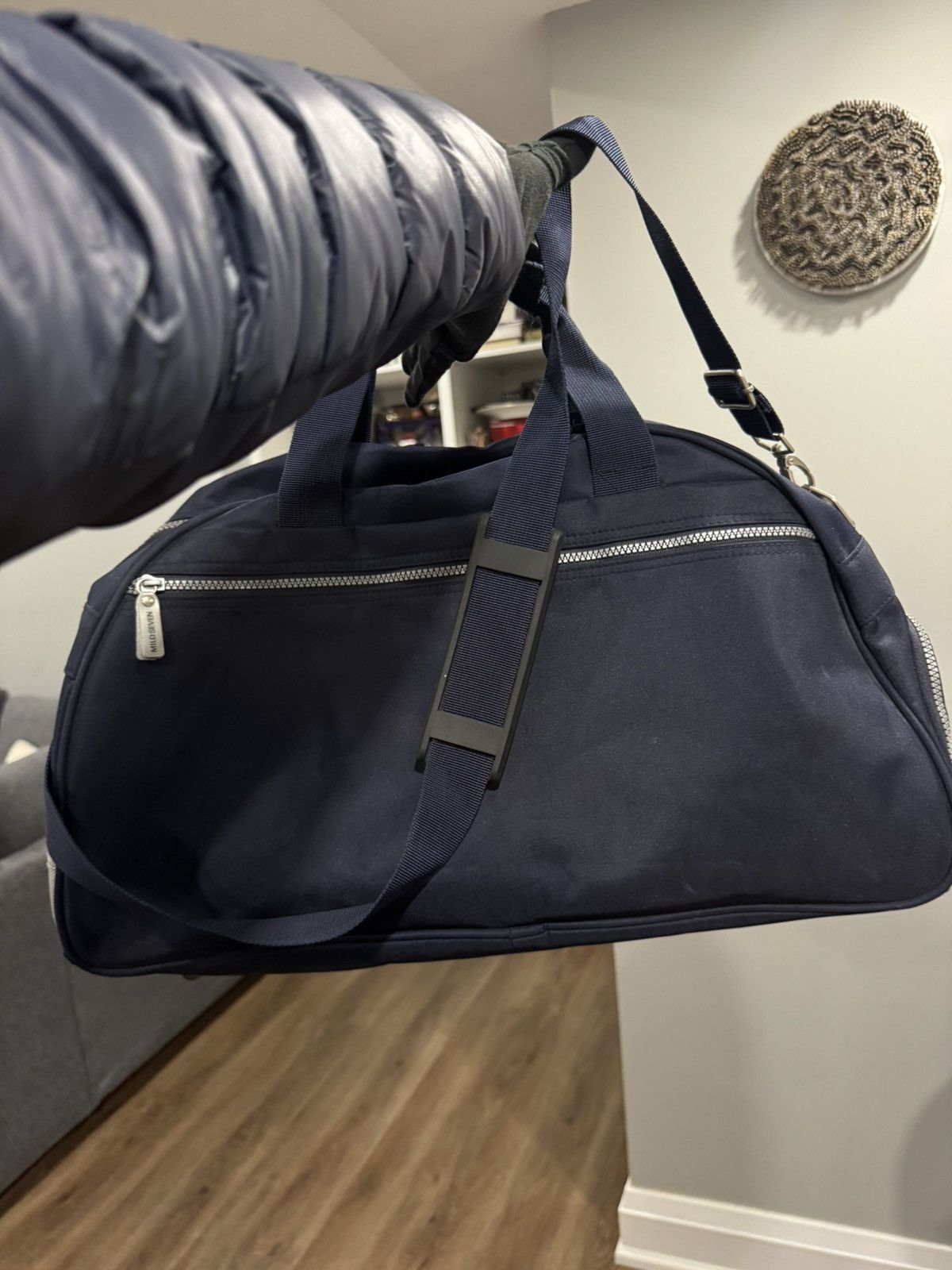 Formula 1 Vintage 90s Mild Seven Racing Promo Navy Duffle Bag F1 Size ONE SIZE - 7 Thumbnail