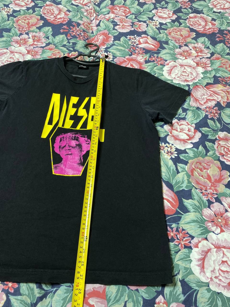 Diesel × Vintage Vintage Diesel Logo Graphic Tee Y2K 00s Punk Rock Size US L / EU 52-54 / 3 - 11 Thumbnail