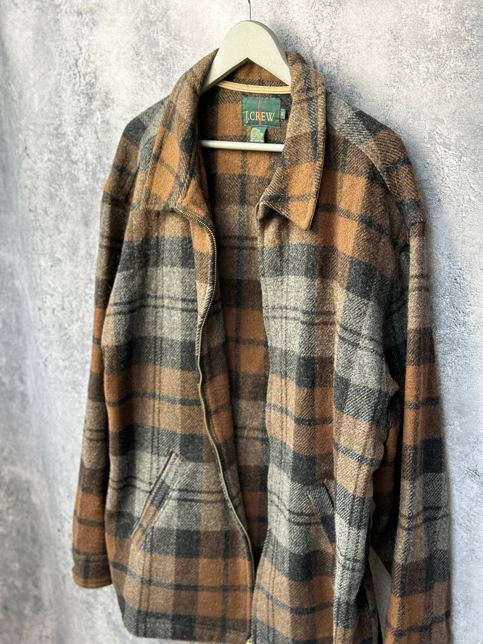 J.Crew !RARE! J. Crew Oarsman Plaid Overshirt Jacket Plaid Wool Size US XL / EU 56 / 4 - 2 Thumbnail