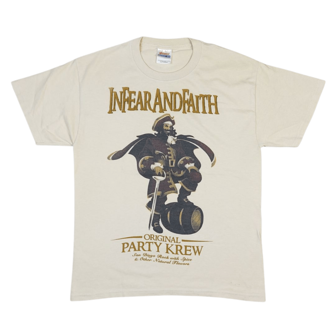 Band Tees × Vintage Vintage IN FEAR AND FAITH Band ORIGINAL PARTY KREW TEE Size US M / EU 48-50 / 2 - 1 Thumbnail
