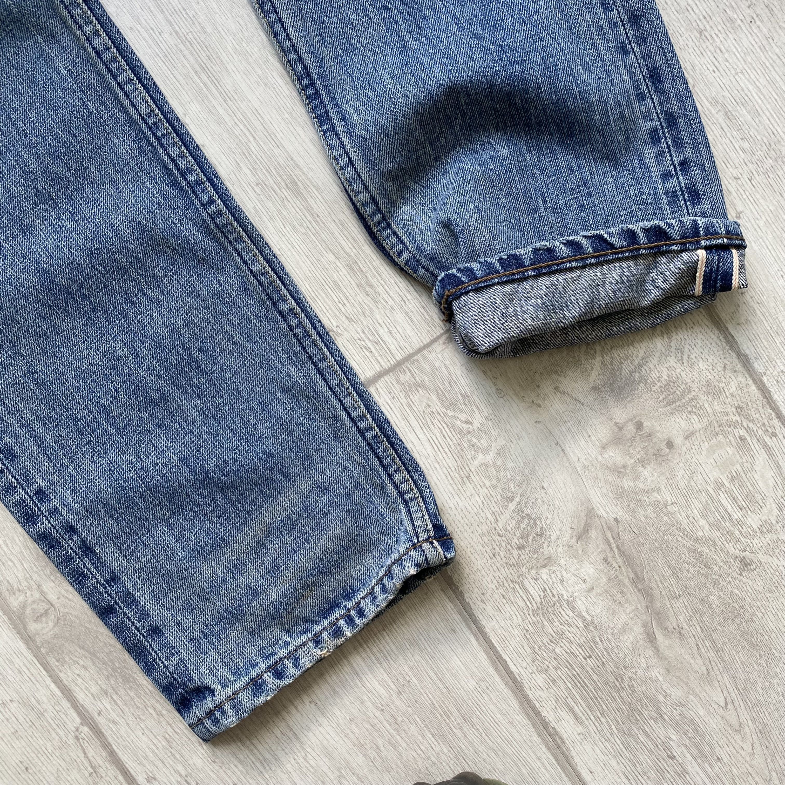 Allsaints Luxury ALLSAINT japanese Selvage jeans slim Denim pants Size US 34 / EU 50 - 6 Thumbnail