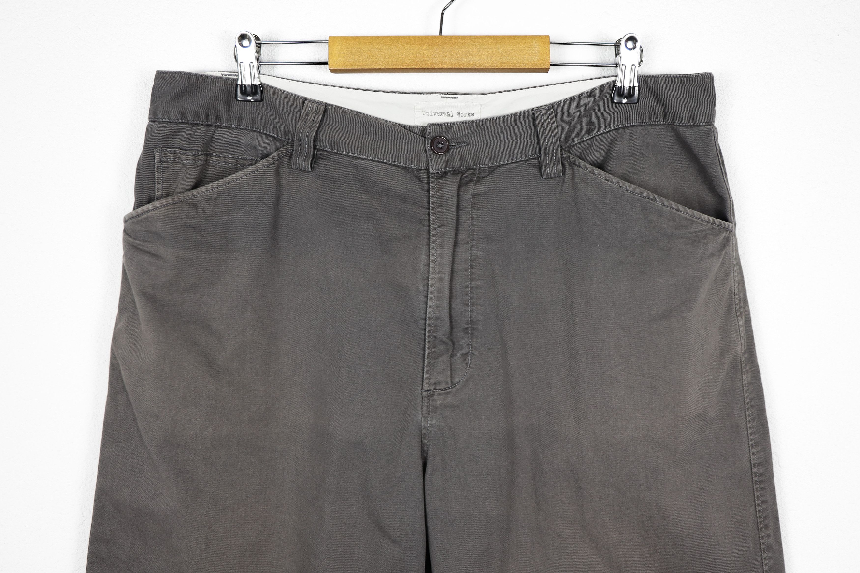 Universal Works Universal Works Washed Dark Work Chino Shorts 34 Size US 34 / EU 50 - 2 Thumbnail