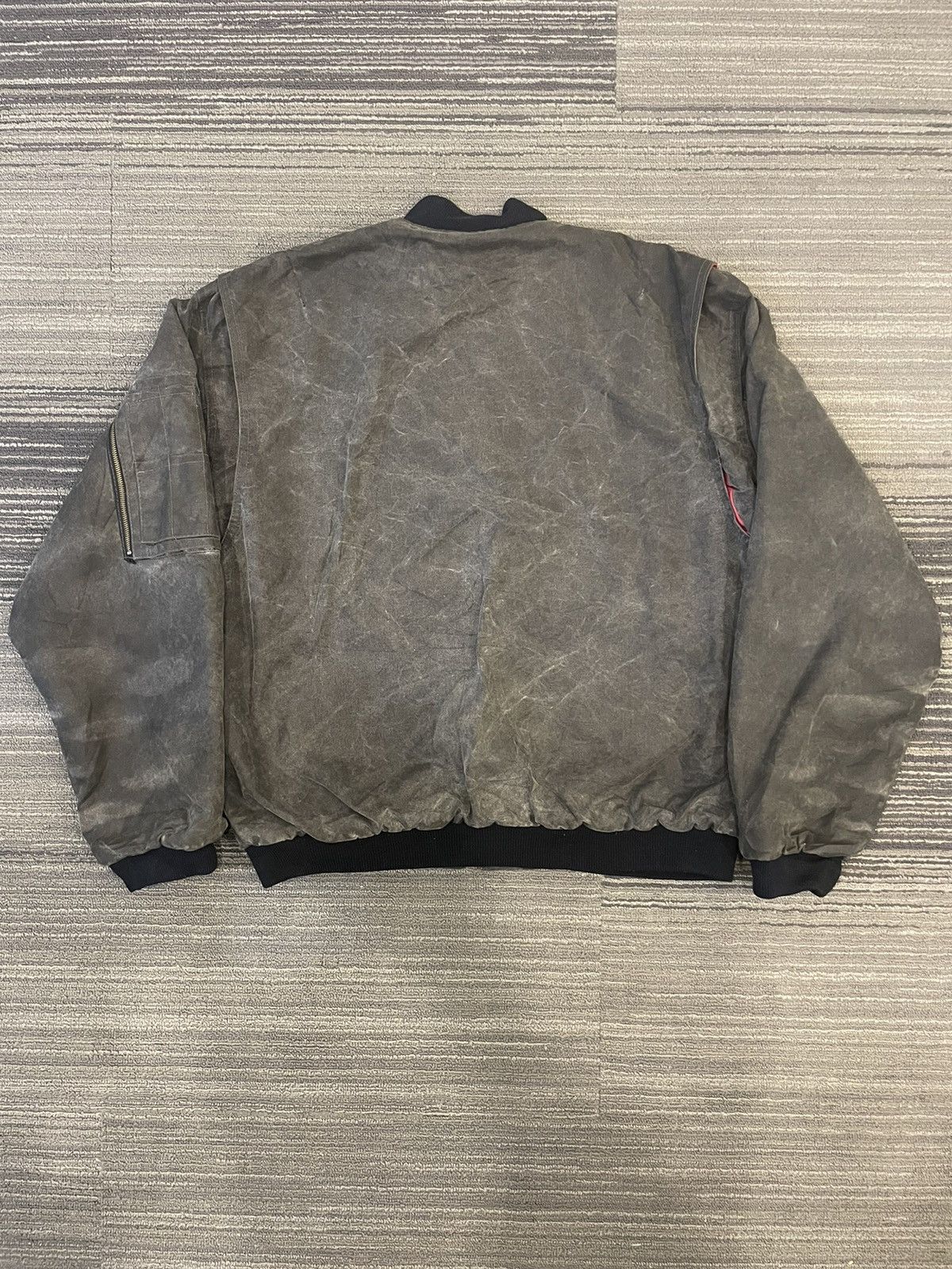 Vintage Bomber Jacket Cool heat Size US L / EU 52-54 / 3 - 3 Thumbnail