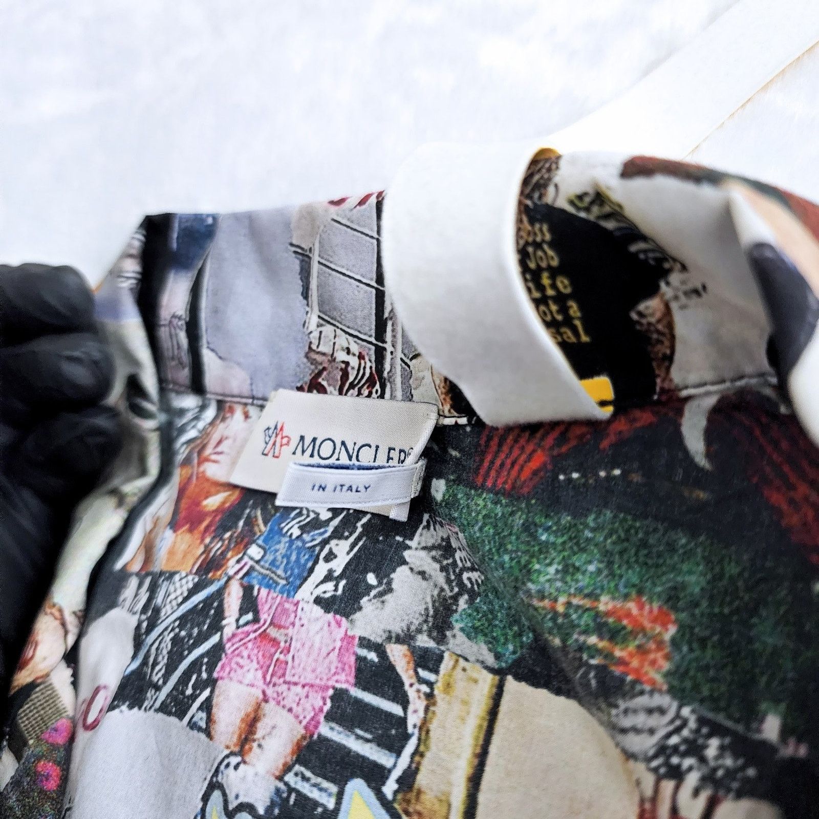 Moncler Moncler Genius x Palm Angels Graffiti Button-up Shirt size M Size US M / EU 48-50 / 2 - 6 Thumbnail