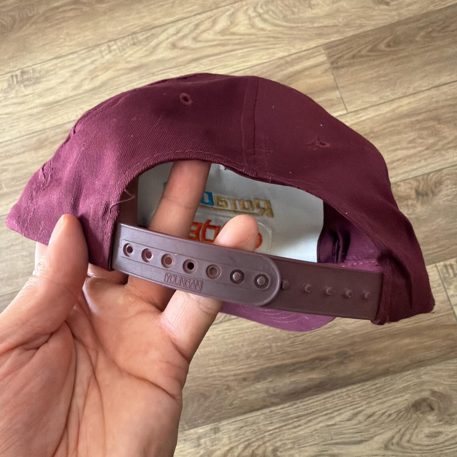 Other Vintage 90s RotaDyne ideal Maroon Snapback Rope Hat Size ONE SIZE - 5 Thumbnail
