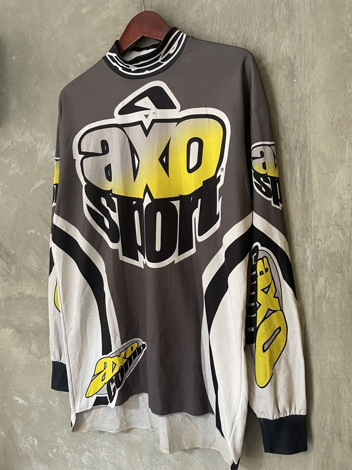 Gear for Sports × Sports Specialties Vintage 90s AXO Sport Jersey AMA PRO Motocross Axo Comp Size US L / EU 52-54 / 3 - 3 Thumbnail