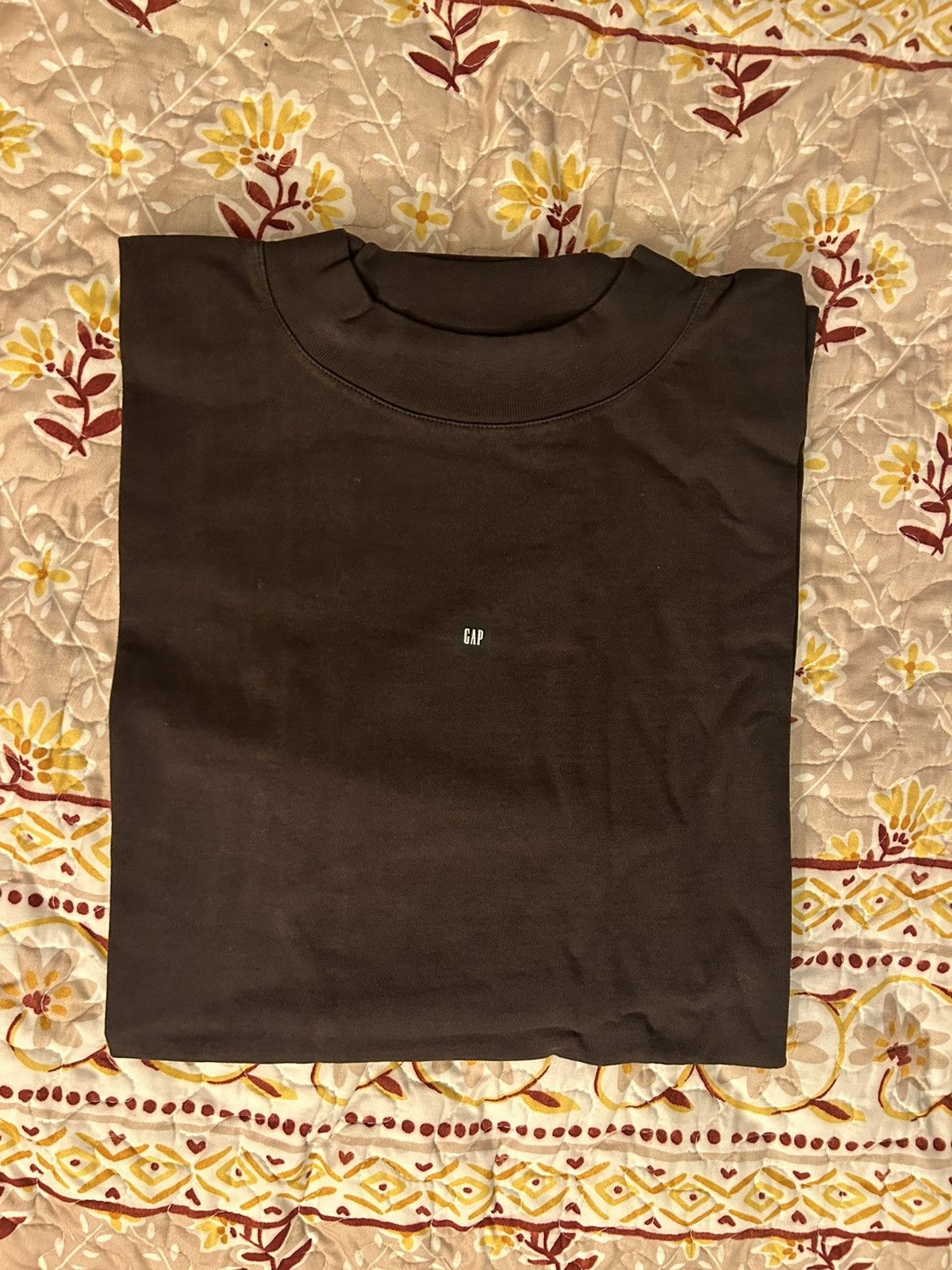 Balenciaga × Gap × Kanye West Yeezy Gap Logo No Seam Tee Black Large Size US L / EU 52-54 / 3 - 4 Thumbnail