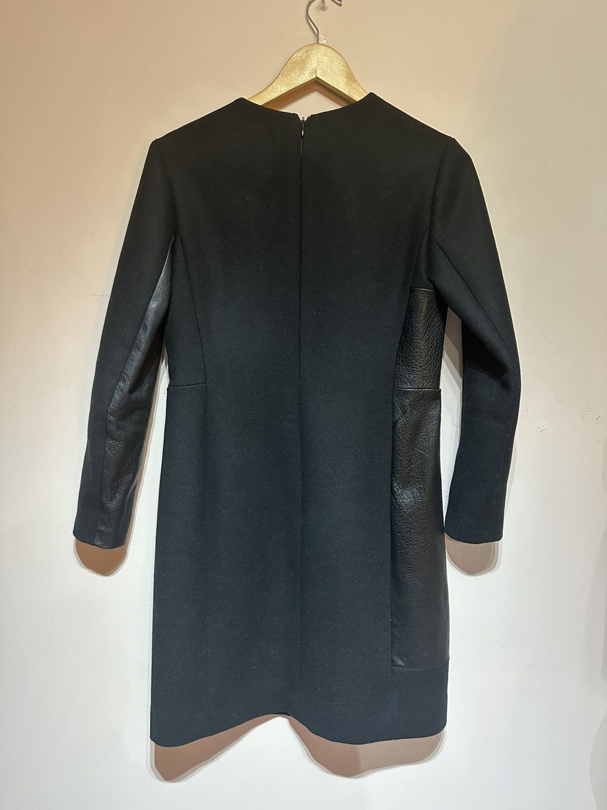 Celine Celine Wool & Leather Dress Size S / US 4 / IT 40 - 7 Thumbnail
