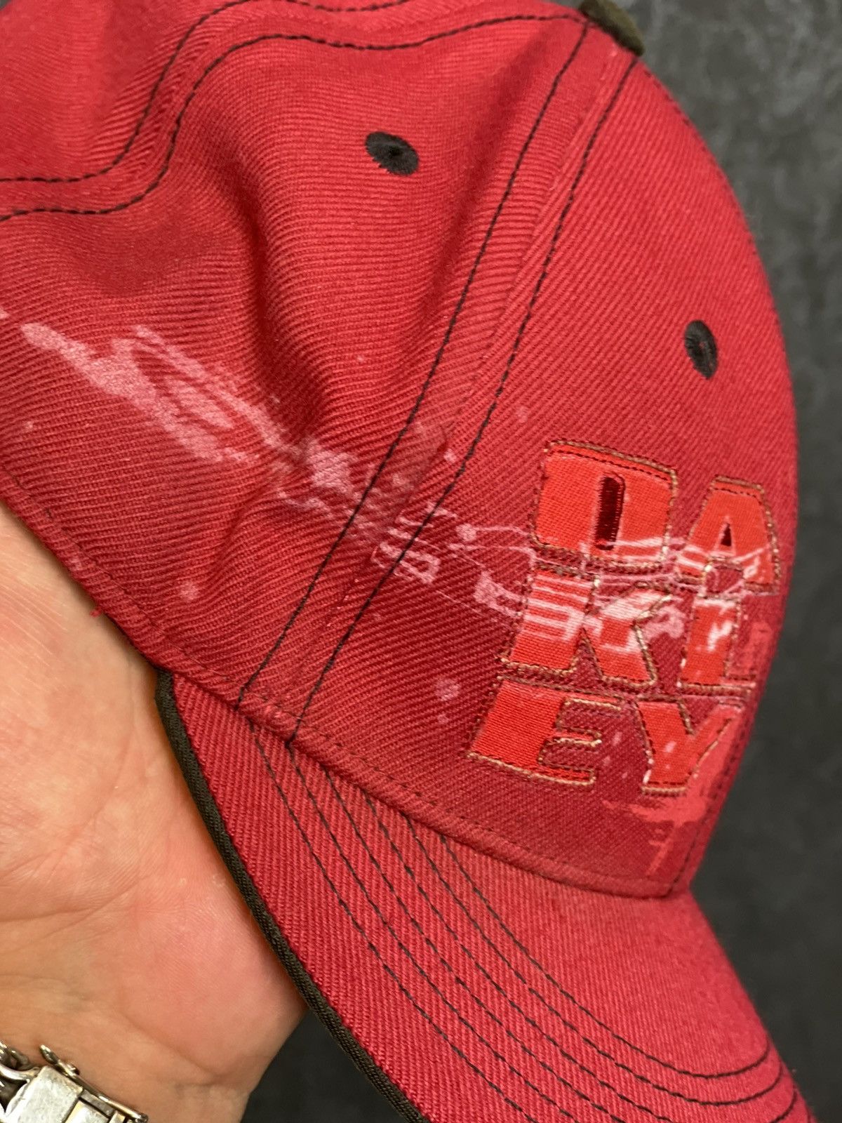 Oakley × Vintage Vintage Oakley big logo cap Size ONE SIZE - 2 Thumbnail
