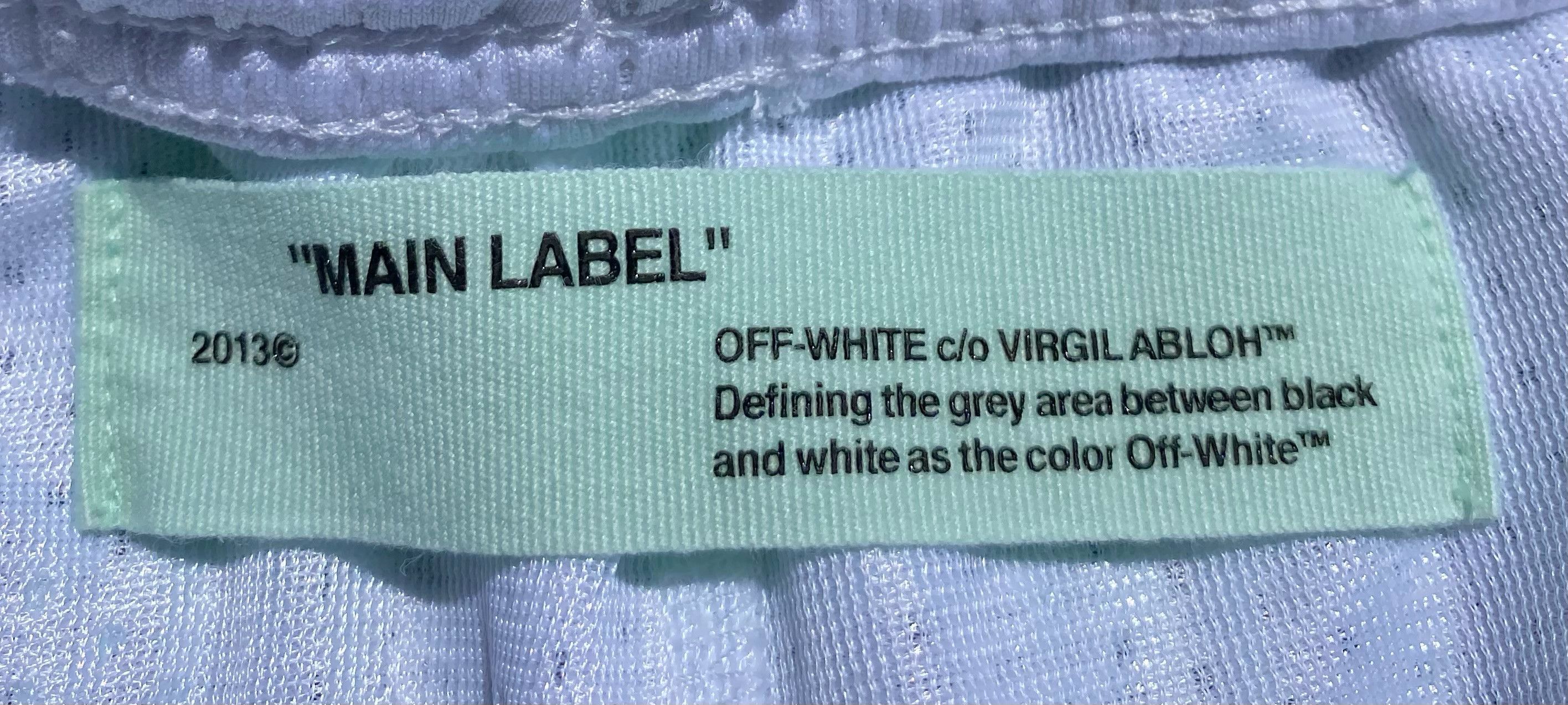 Off-White Off White x Virgil Abloh Seeing Things Mesh Shorts XS Size US 29 - 3 Thumbnail