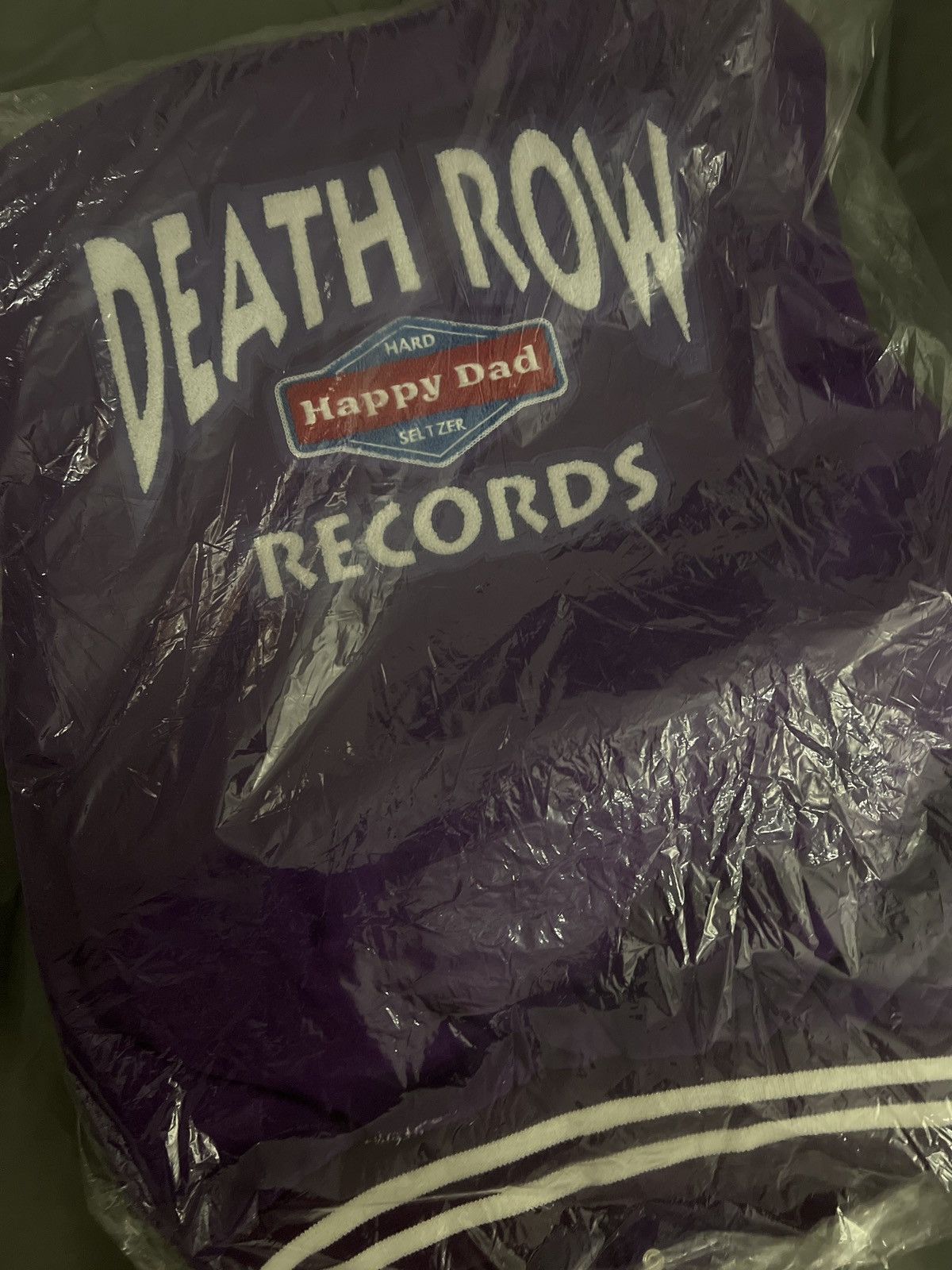 Limited Edition Death Row x Happy Dad Nelk Varsity Jacket