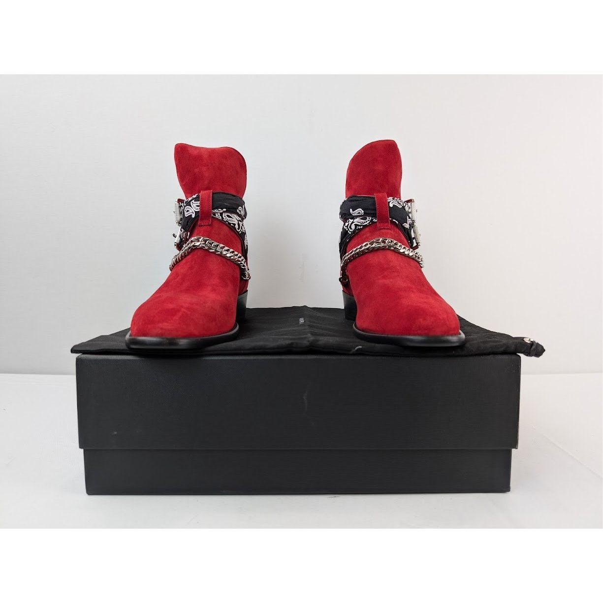 Amiri o1rshd1 Q:2 / Bandana Boots in Merlot Size US 9 / EU 42 - 19 Thumbnail